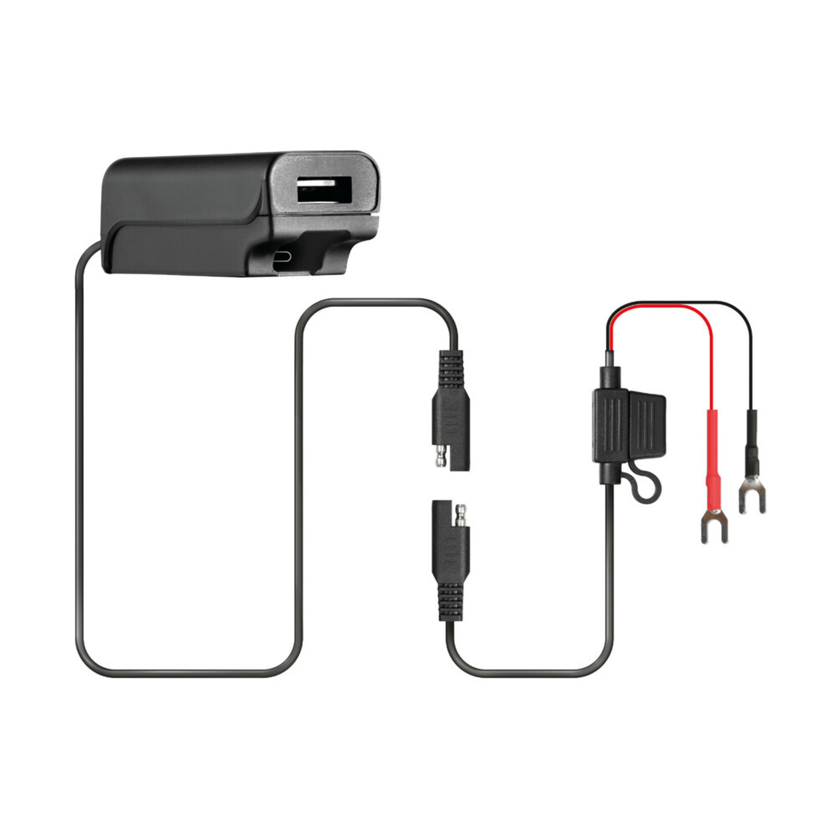 Optiline Trek X Dubbele USB (USB-A + USB-C) motorfietsaansluiting