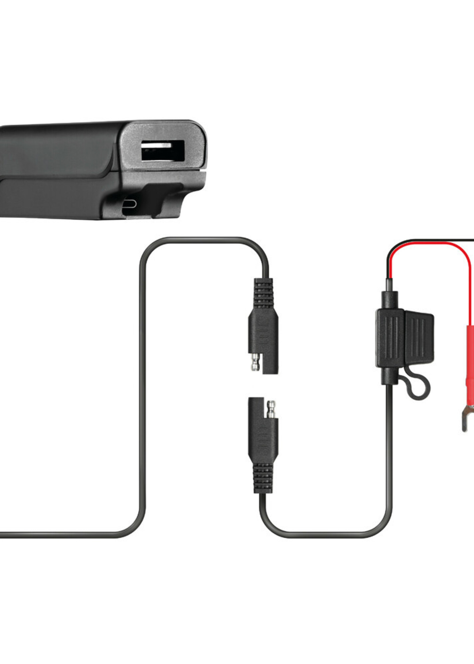 Optiline Trek X Dubbele USB (USB-A + USB-C) motorfietsaansluiting