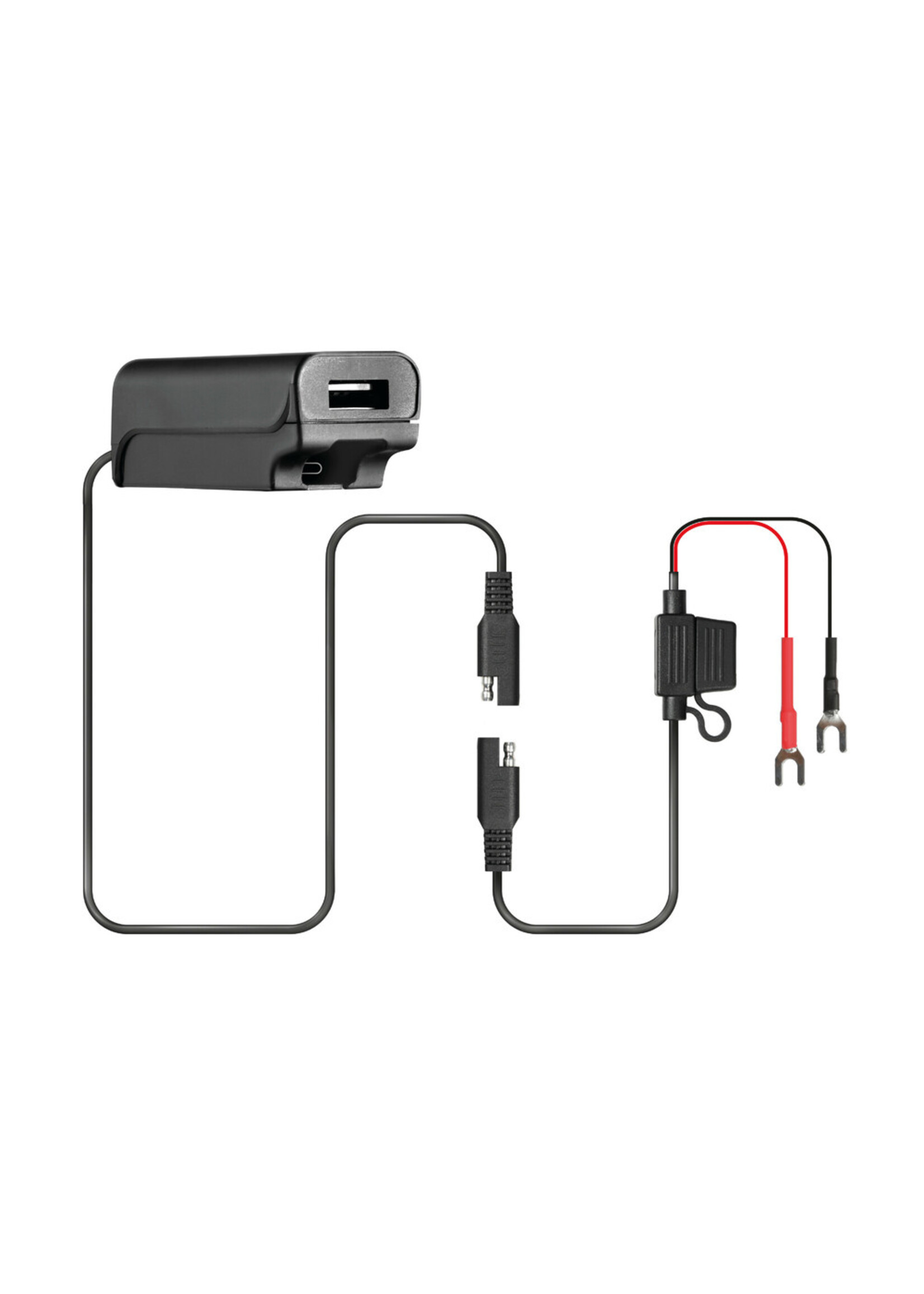 Optiline Trek X, USB charger with double USB socket (USB A + USB C) rainproof