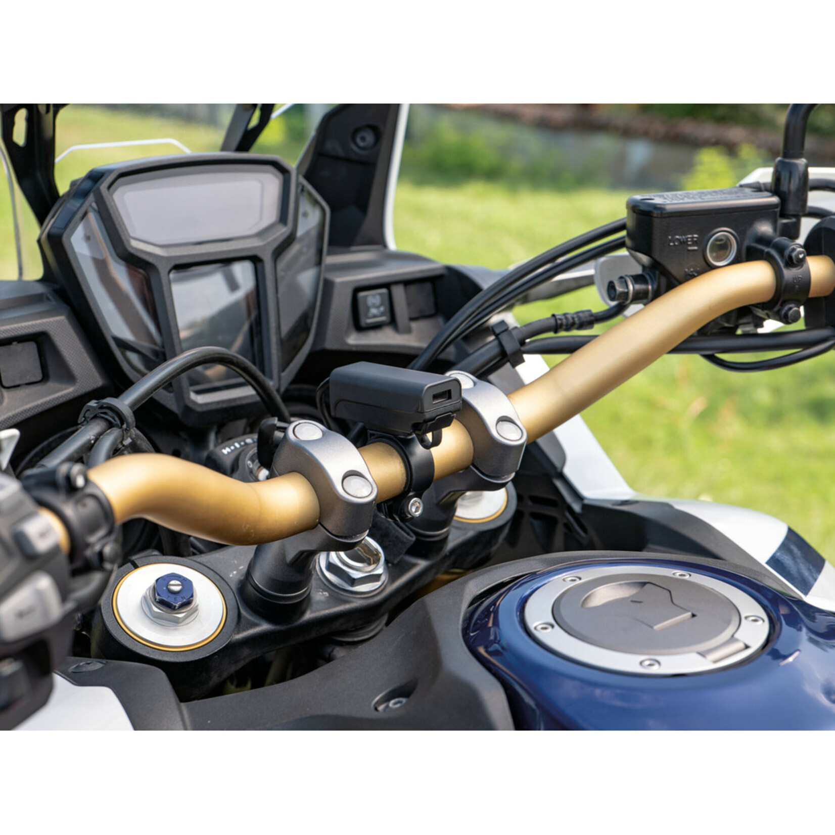 Optiline Trek X Dubbele USB (USB-A + USB-C) motorfietsaansluiting