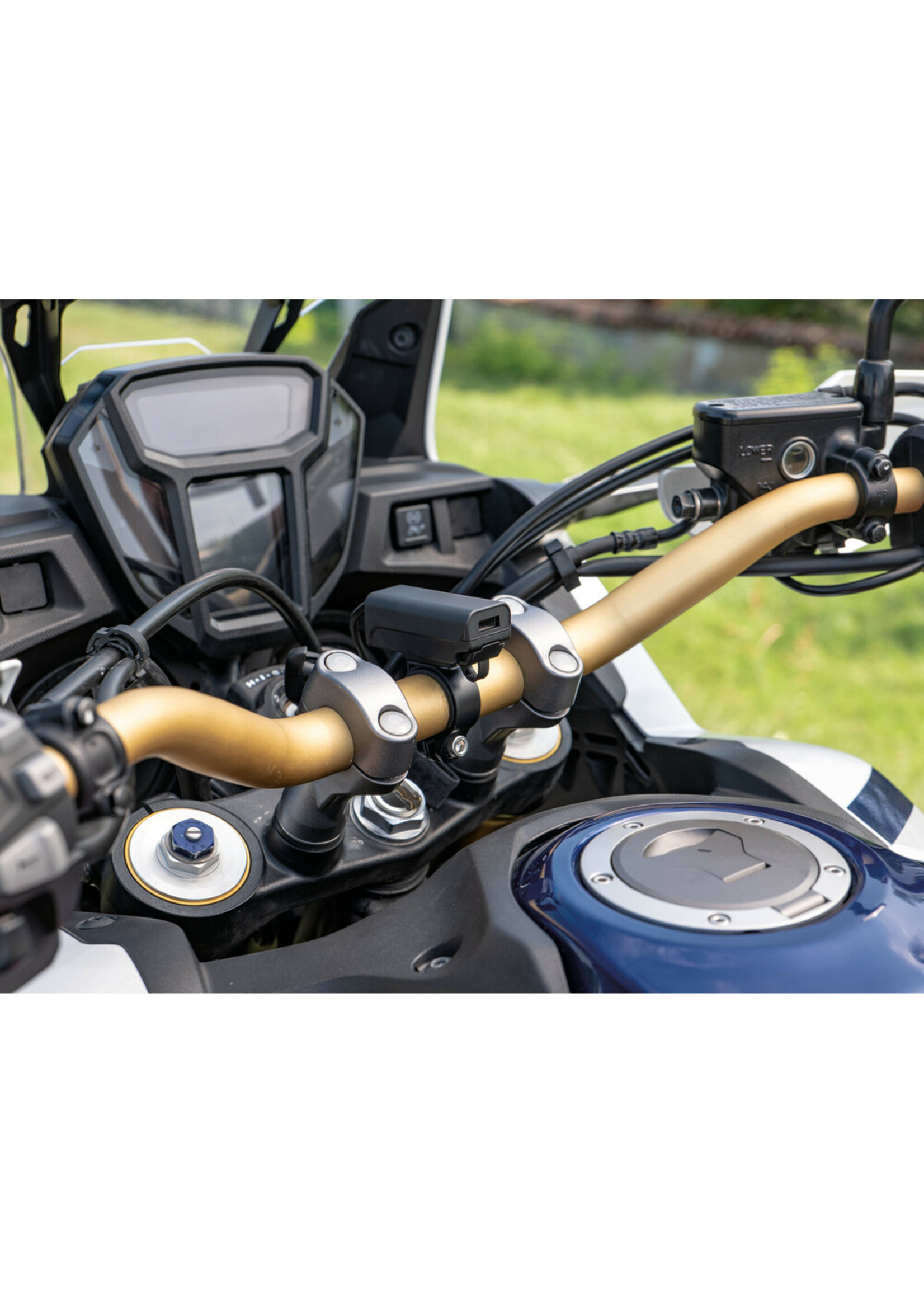 Optiline Trek X, USB charger with double USB socket (USB A + USB C) rainproof