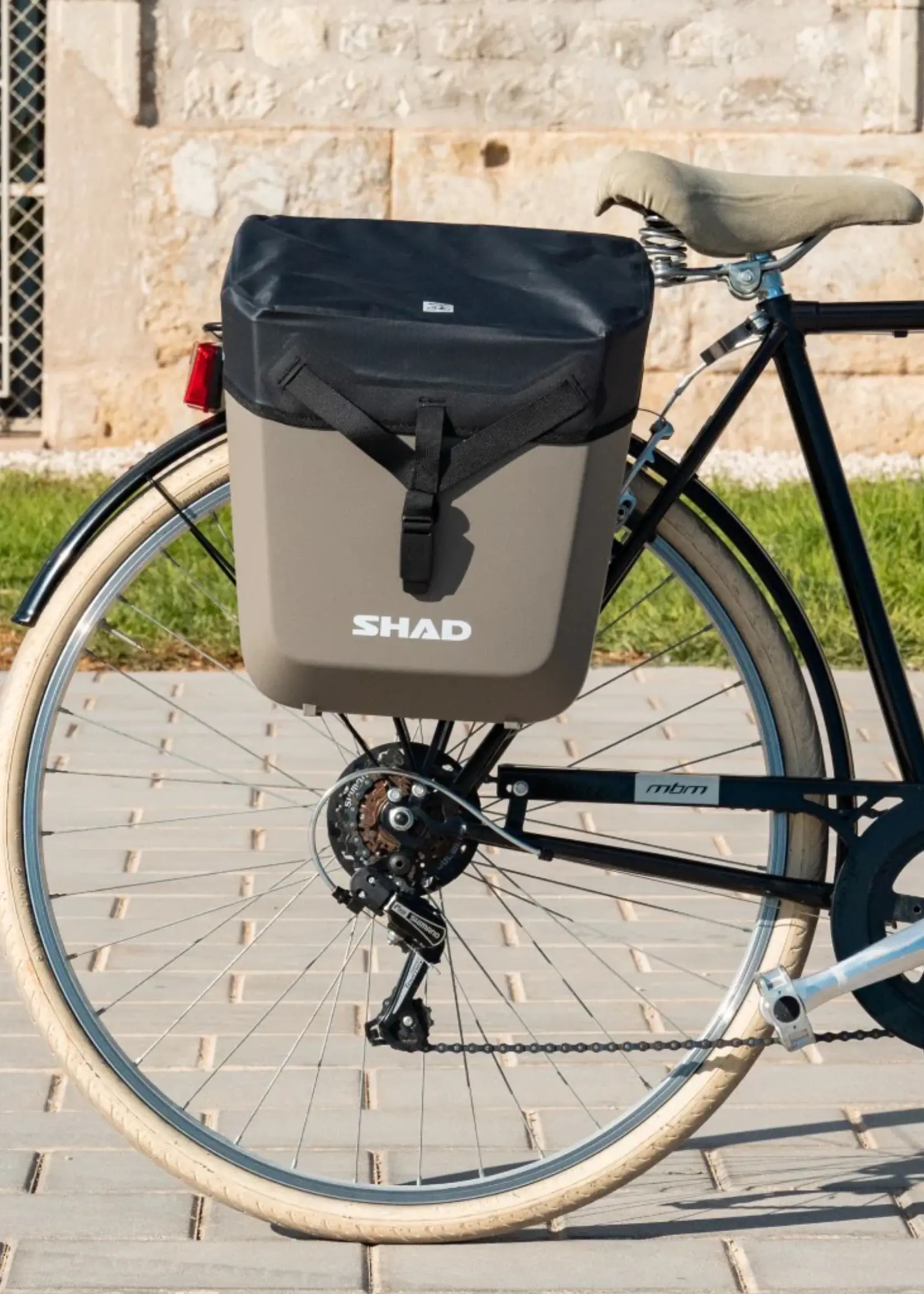 Shad Shad Daily Bike Box Fixed Mount Fietstas 20 Liter Florence Cream