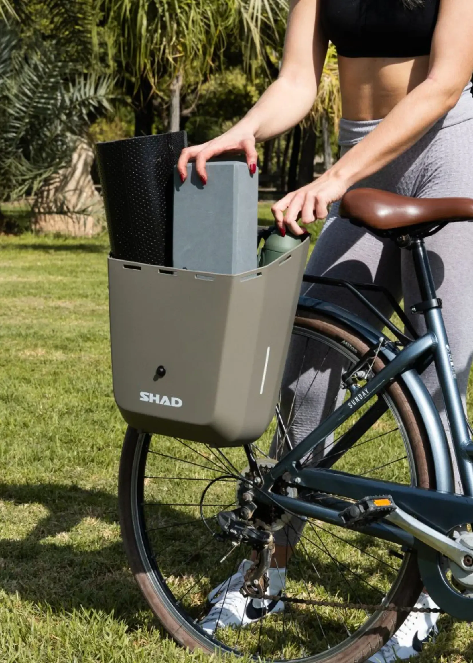Shad Shad Daily Bike Box Fixed Mount Fietstas 20 Liter Florence Cream