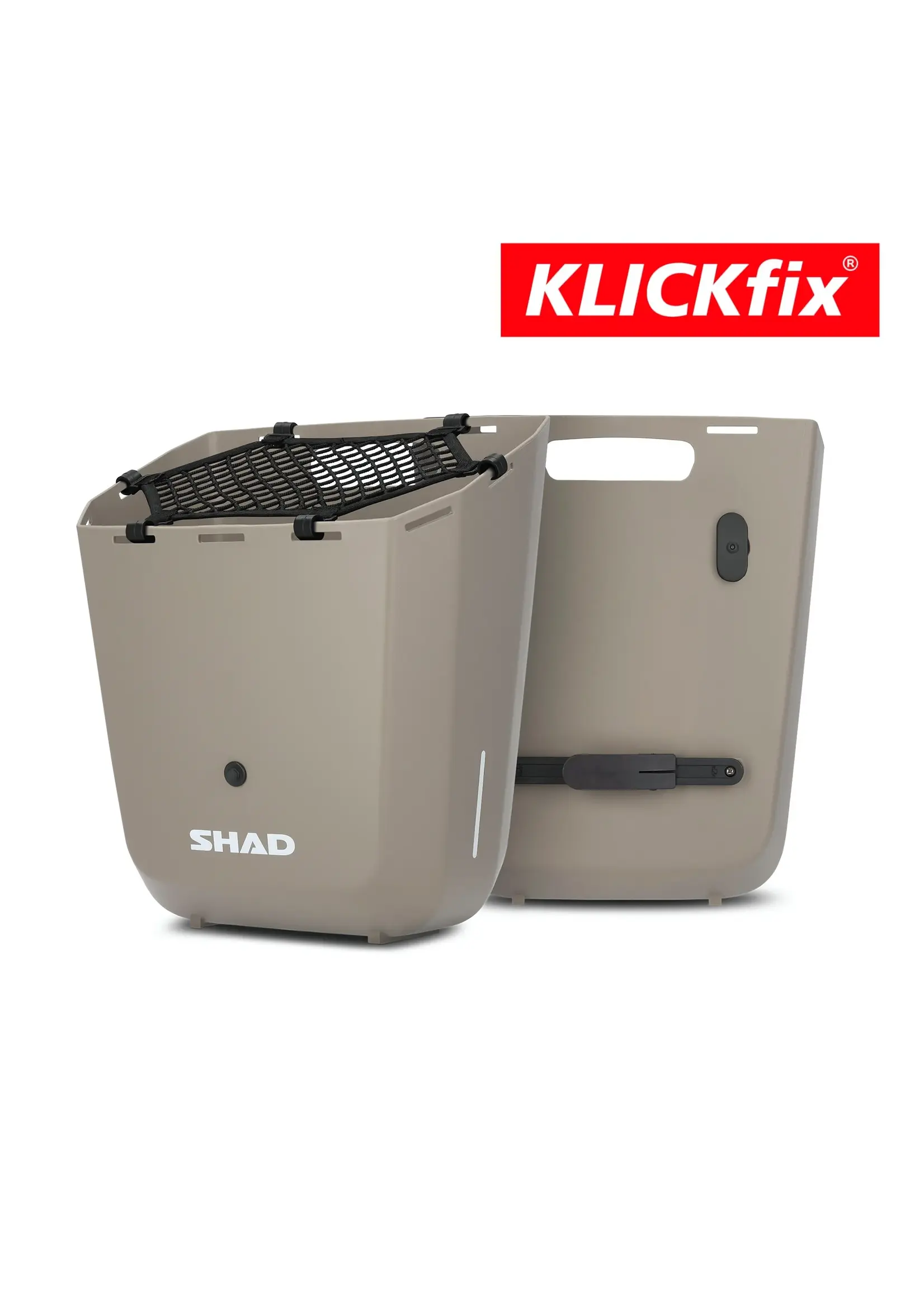 Shad Shad Daily Bike Box Fixed Mount Bike Bag 20 Liter Florence Cream