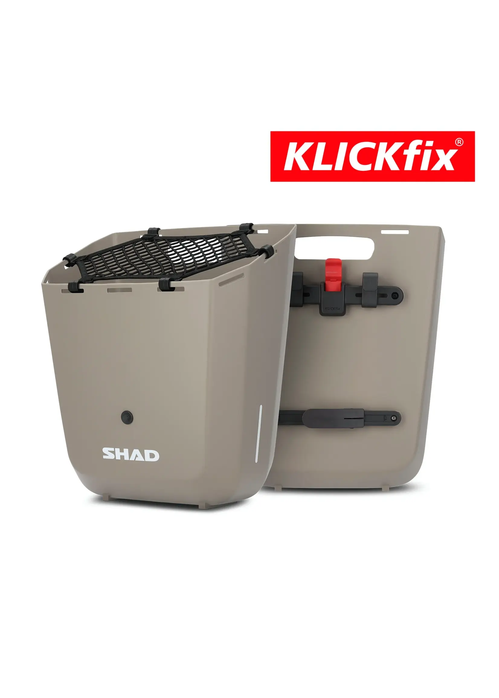 Shad Shad Daily Bike Box Quick Release Bike Bag 20 Liter Florence Cream