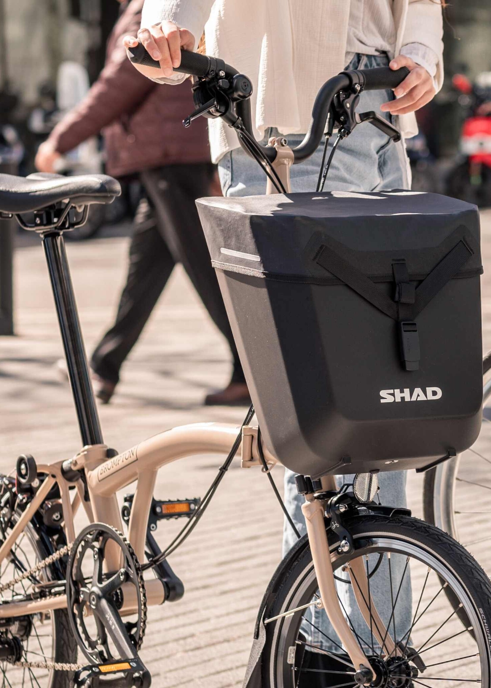 Shad Shad Daily Bike Box Regenkap - Zwart