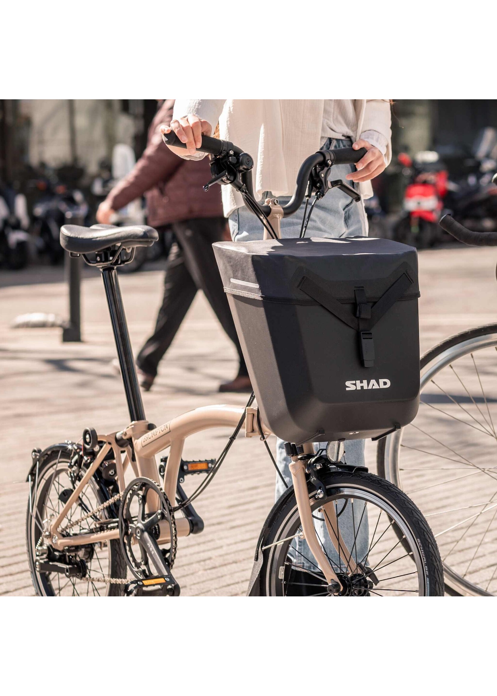 Shad Shad Daily Bike Box Regenkap - Zwart