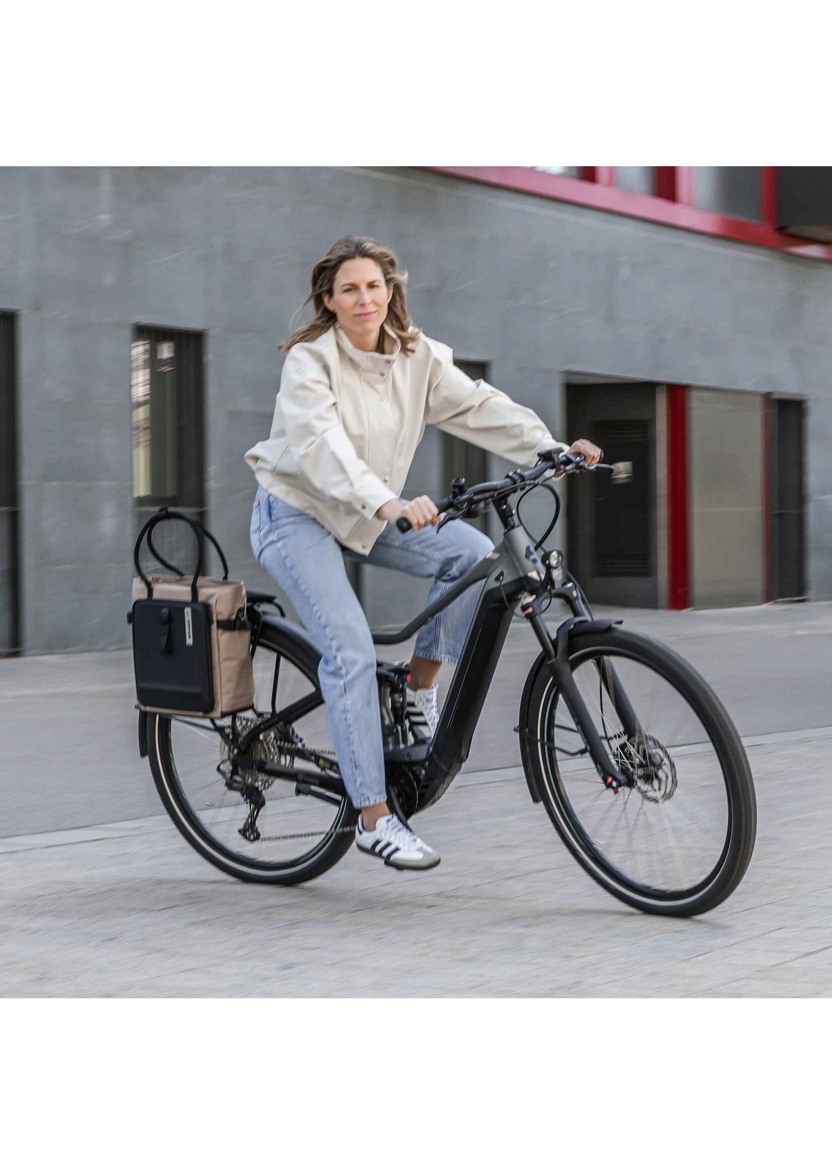 Shad Shad Daily Tote Fietstas 16 Liter Rome Stone