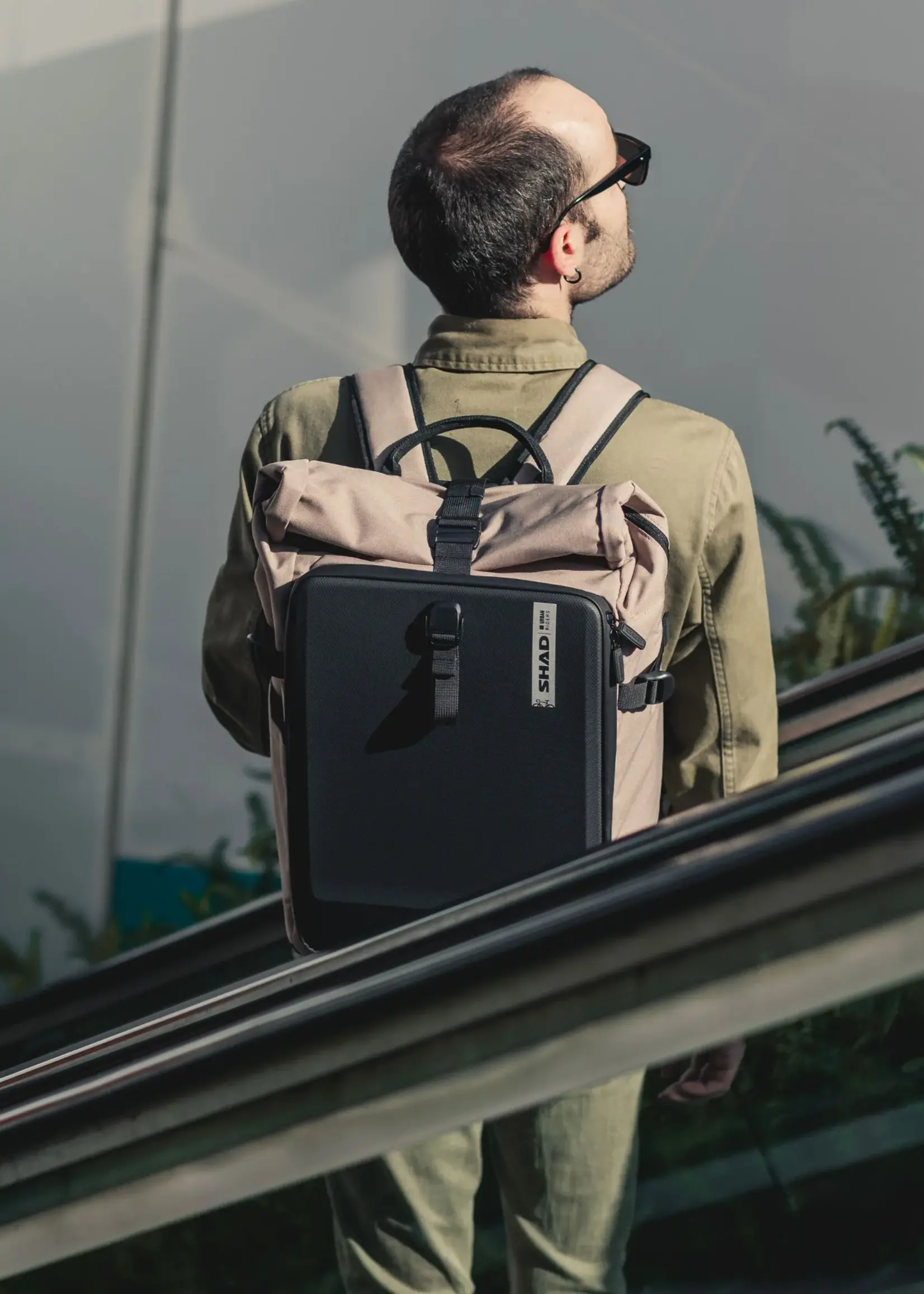 Shad Shad Daily Pannier Backpack 22 Liter Rome Stone