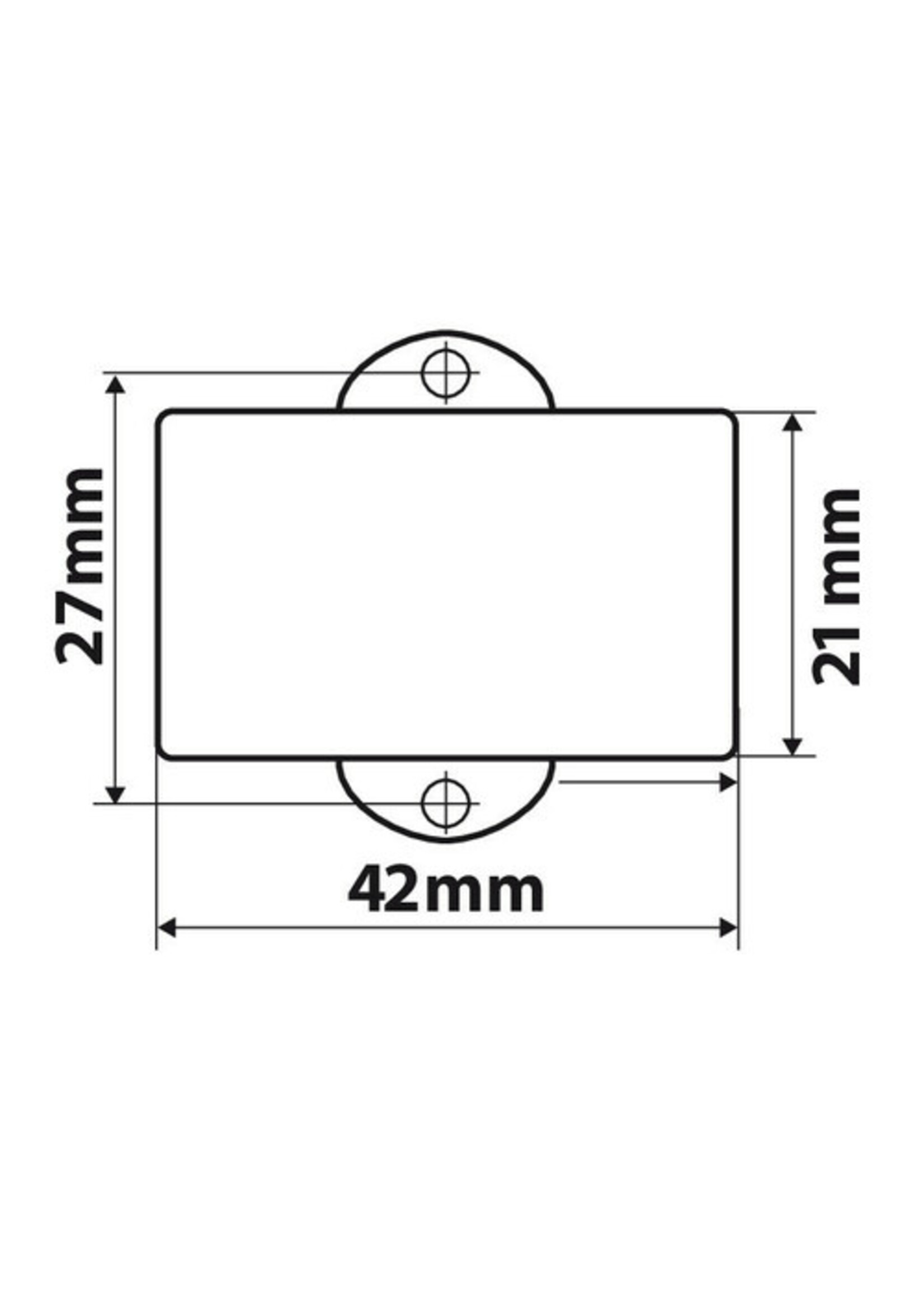 Lampa Led display battery indicator, 12V
