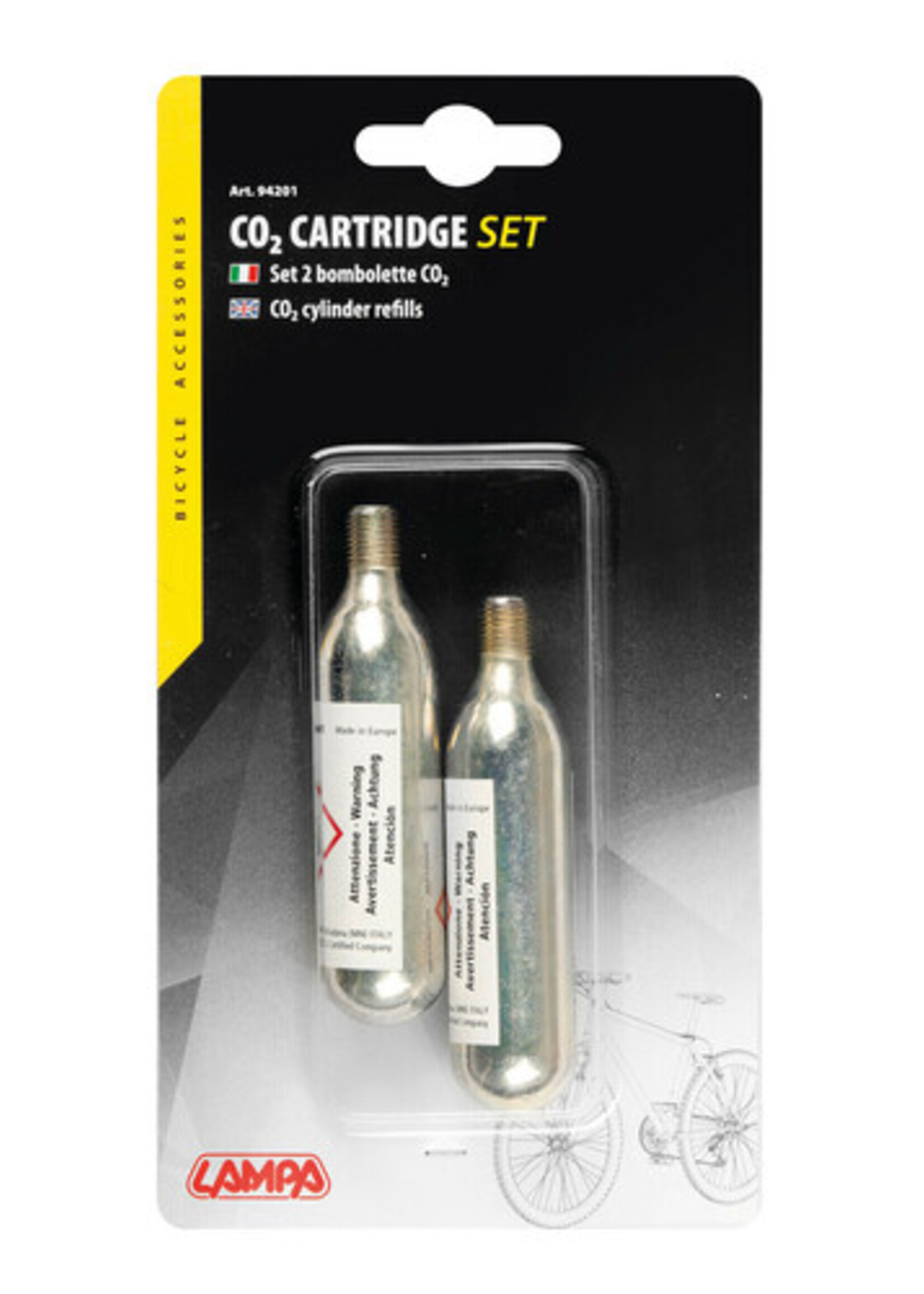 Lampa Pair of CO2 spare cylinders