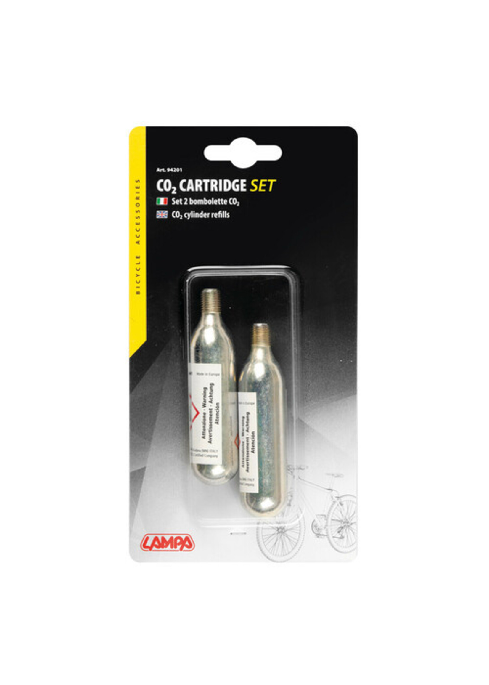 Lampa Pair of CO2 spare cylinders