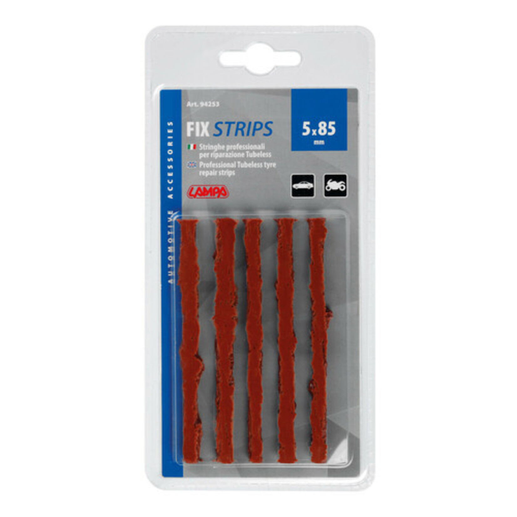 Lampa Go-Pro, tubeless repair set
