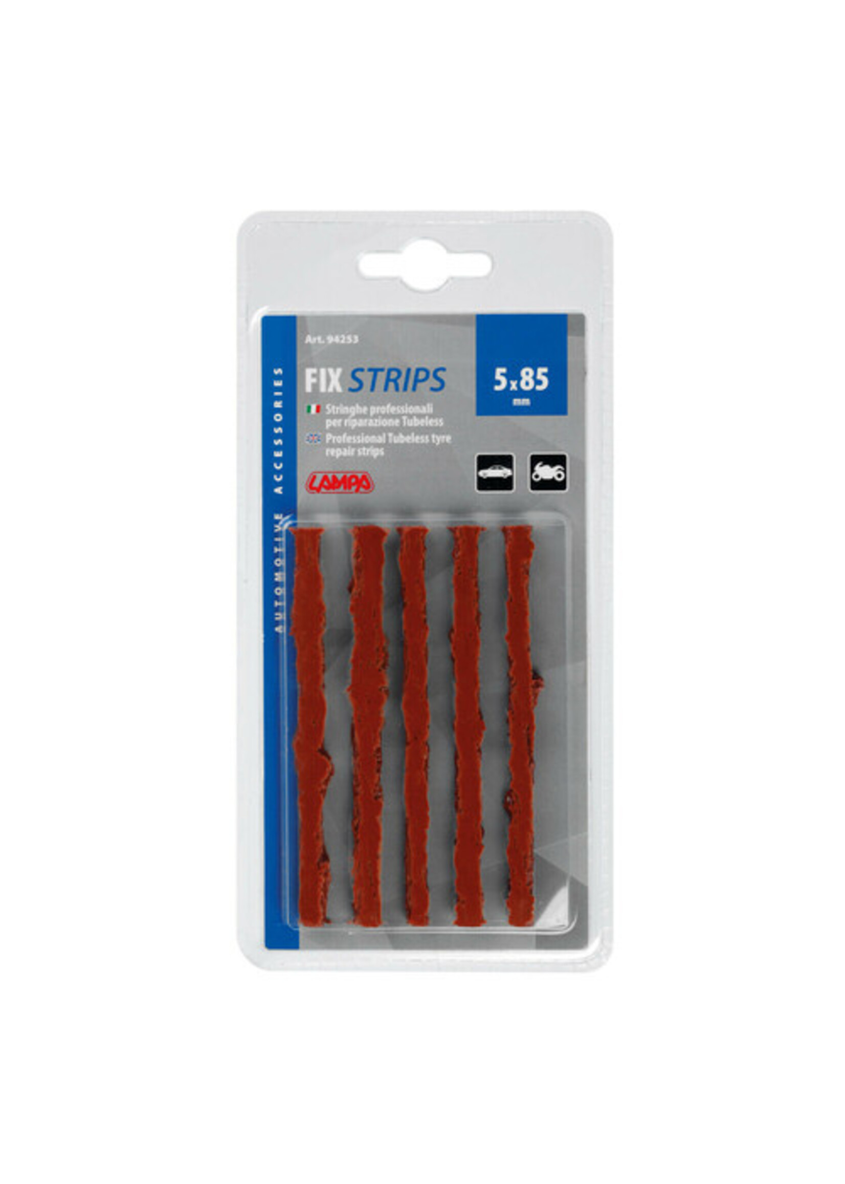 Lampa Go-Pro, tubeless repair set