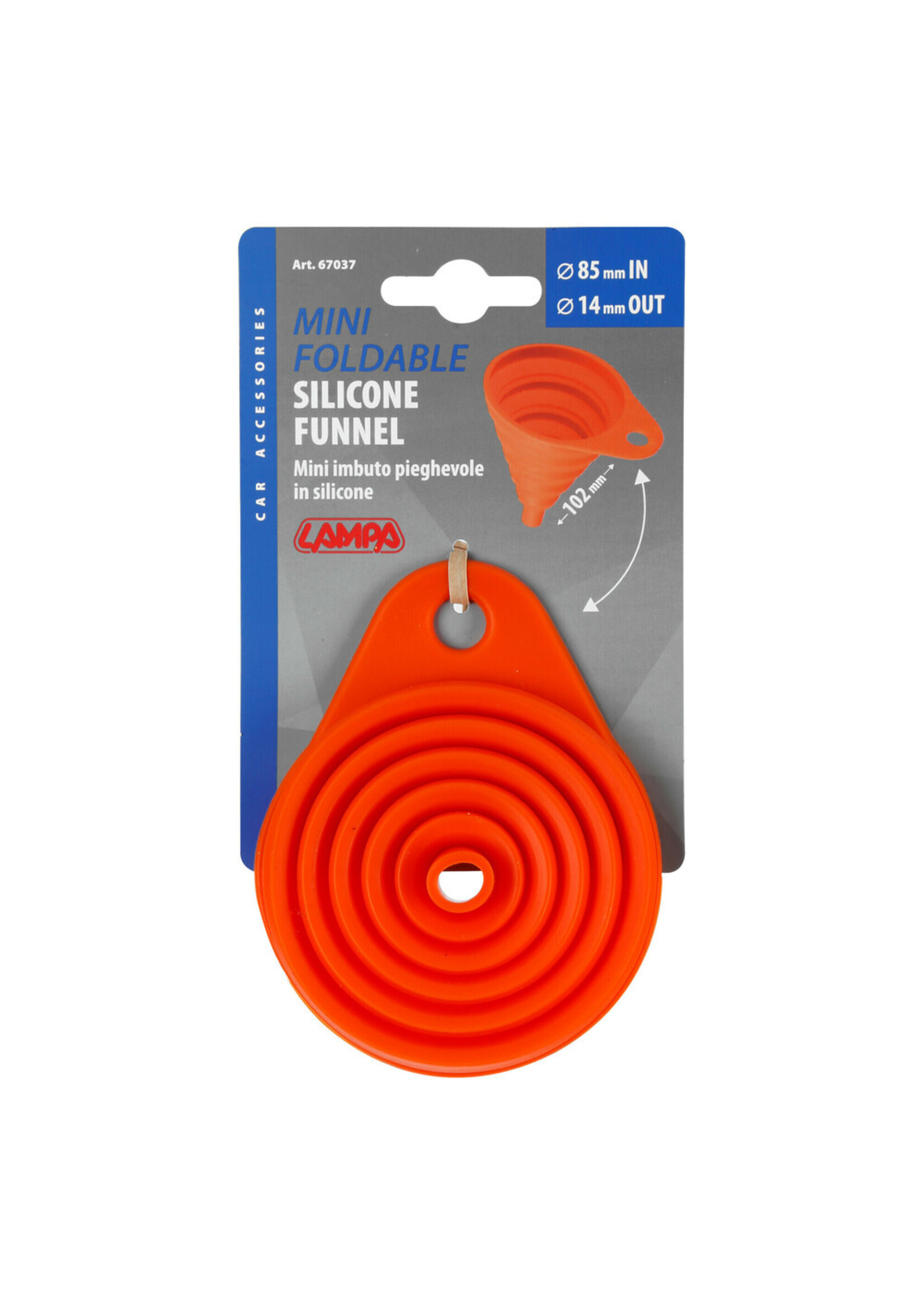 Lampa Mini opvouwbare siliconen trechter