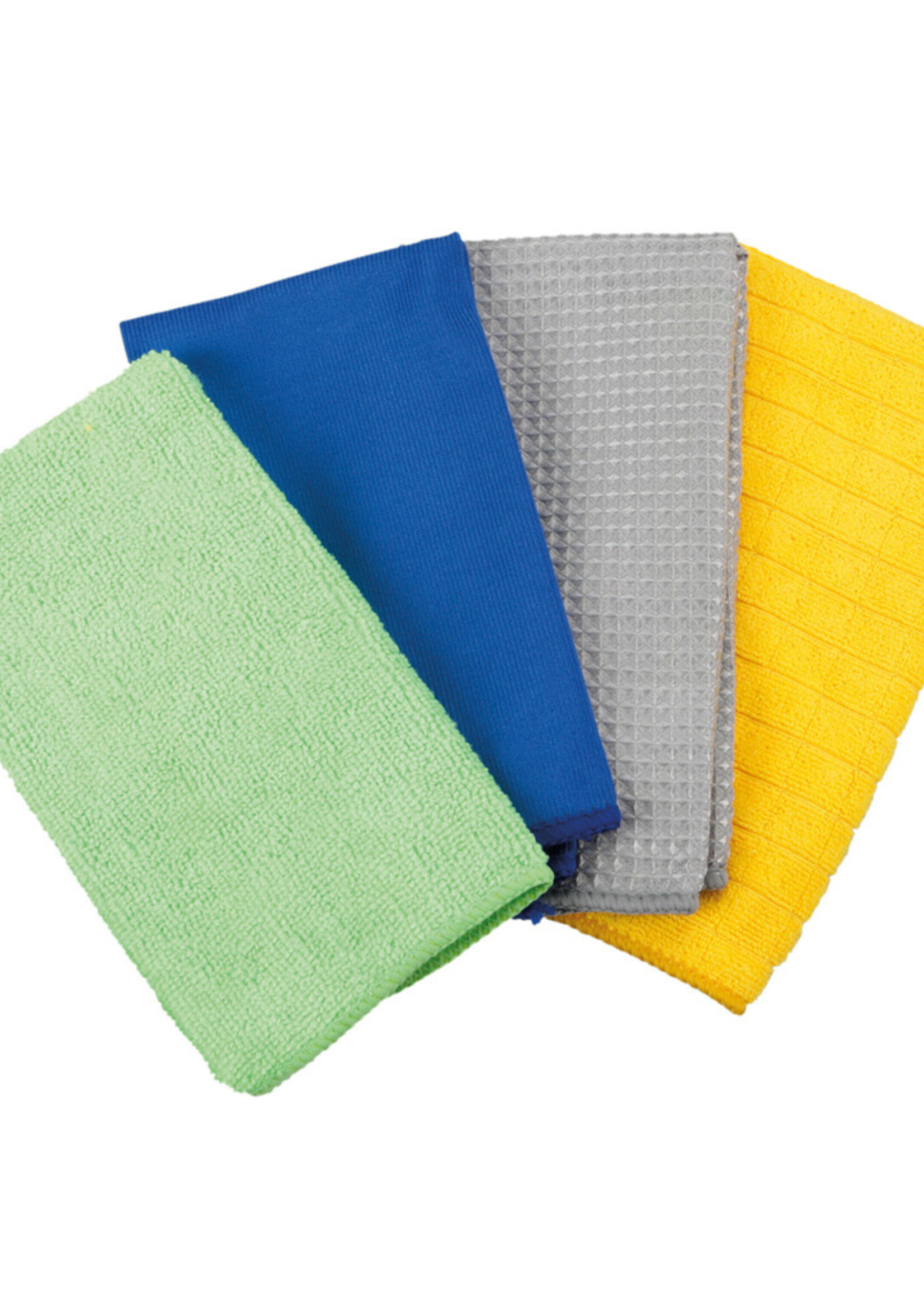 Lampa Set 4 microfiber clothes - 40x30 cm