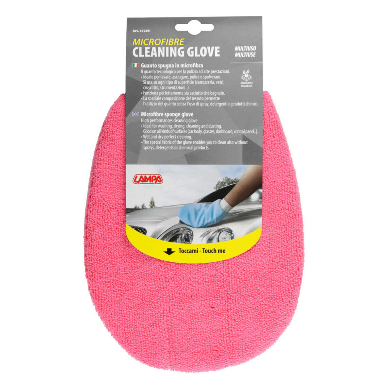 Lampa Microvezel sponshandschoen