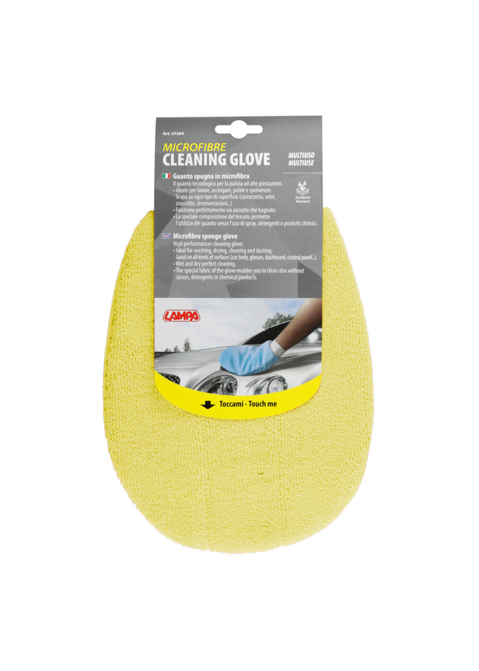 Lampa Microvezel sponshandschoen