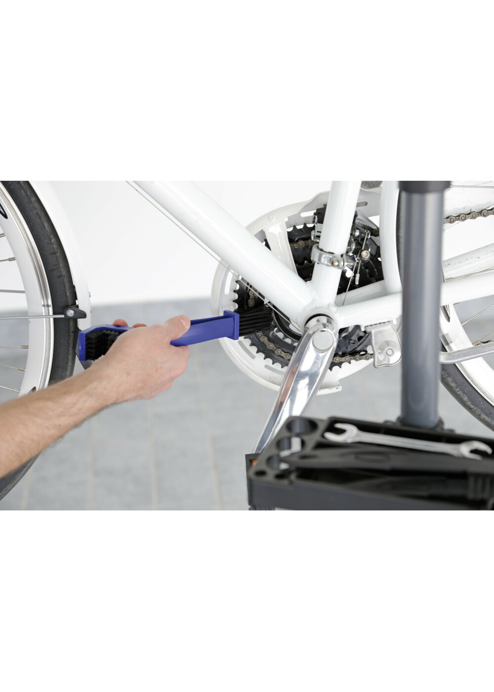 Lampa Reinigingsborstel voor fiets- en motorfietskettingen