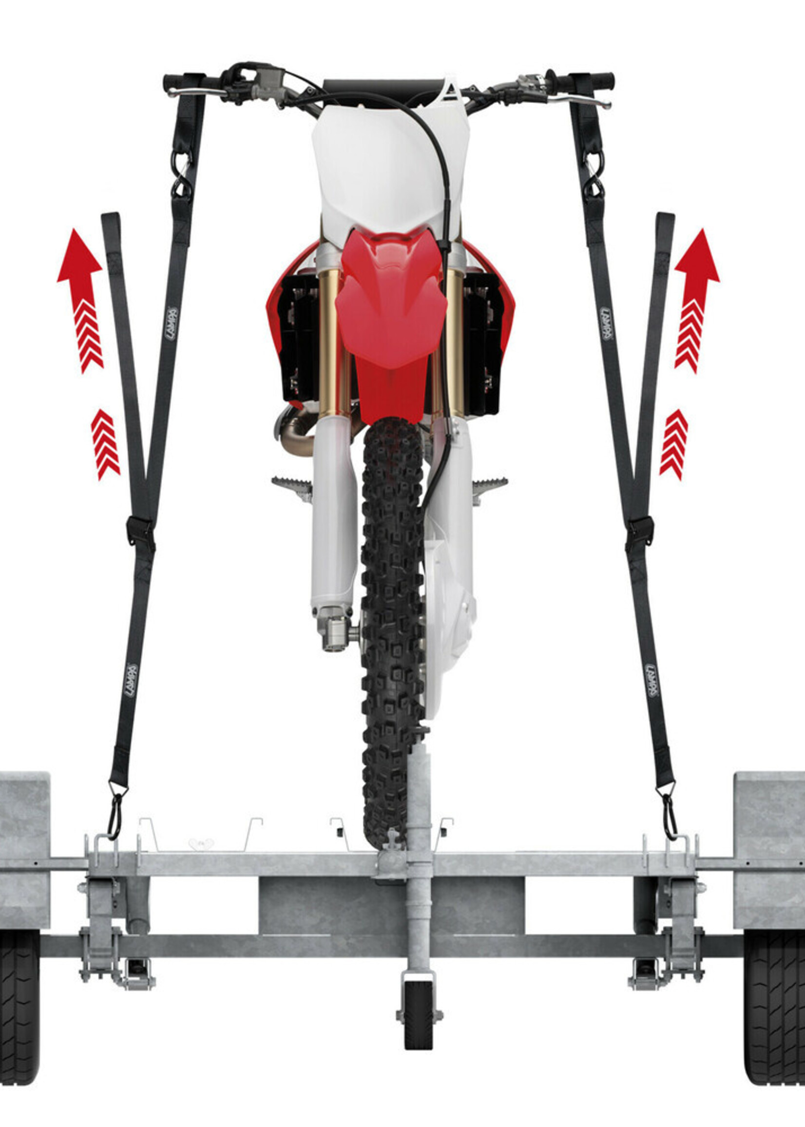 Lampa Kraken Pull-Up, set motorfiets spanbanden