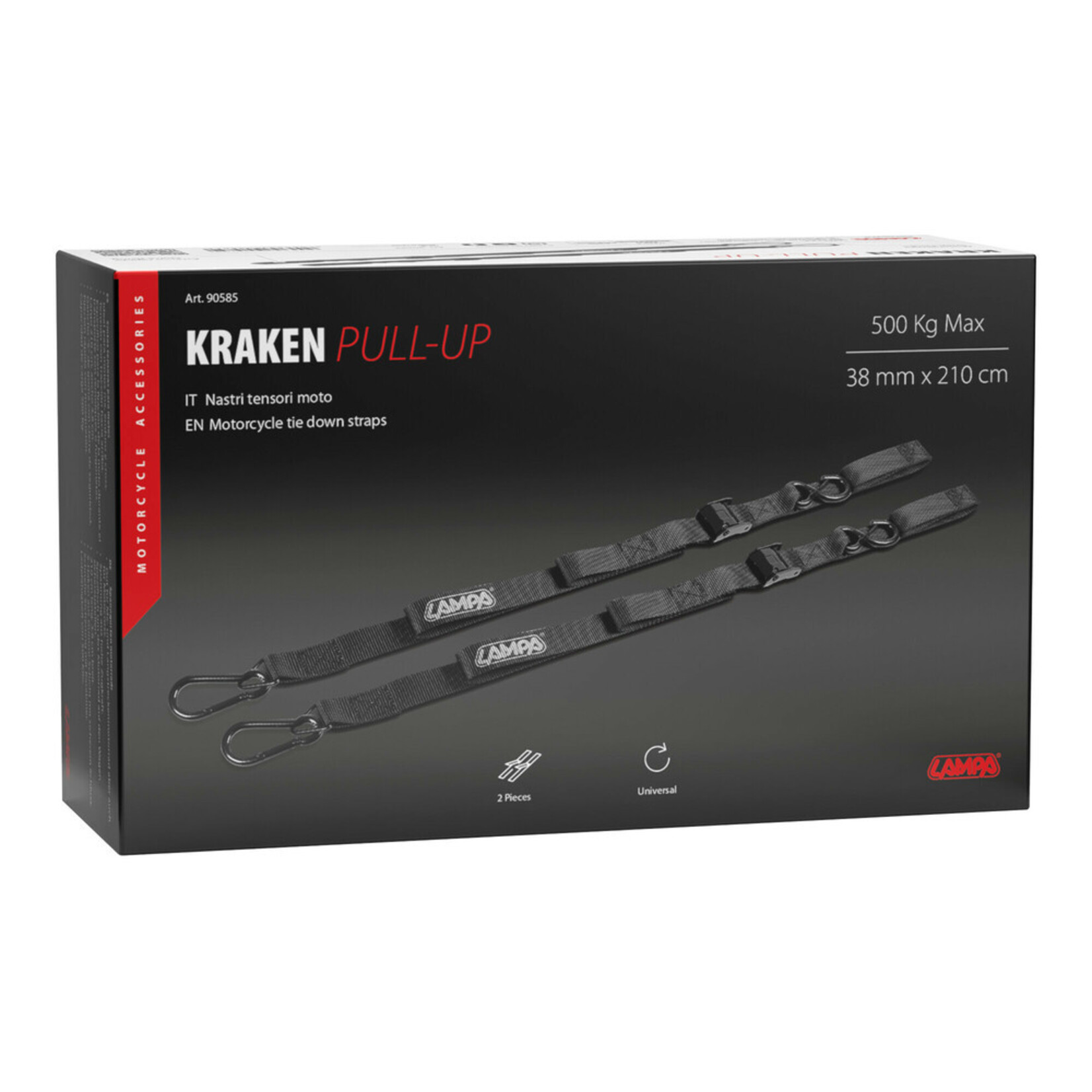 Lampa Kraken Pull-Up, set motorfiets spanbanden