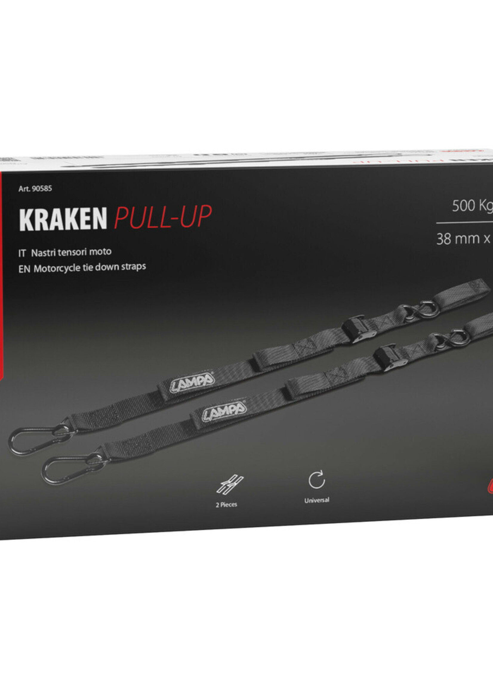 Lampa Kraken Pull-Up, set motorfiets spanbanden