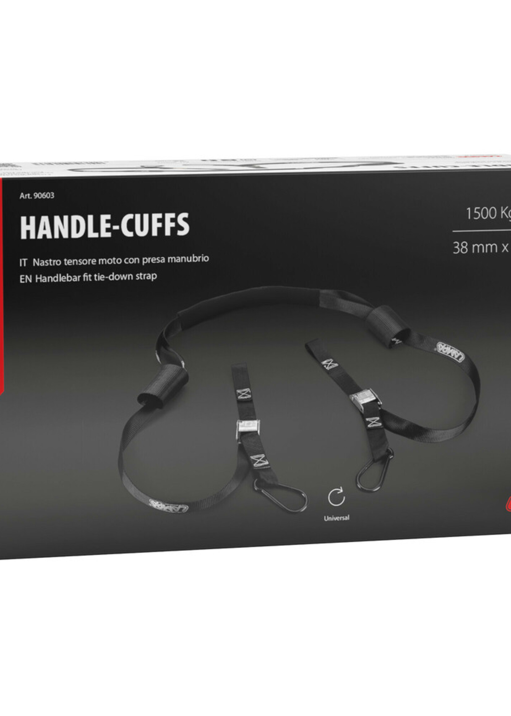 Lampa Handle-Cuffs, Spanbanden voor bevestiging aan het stuur