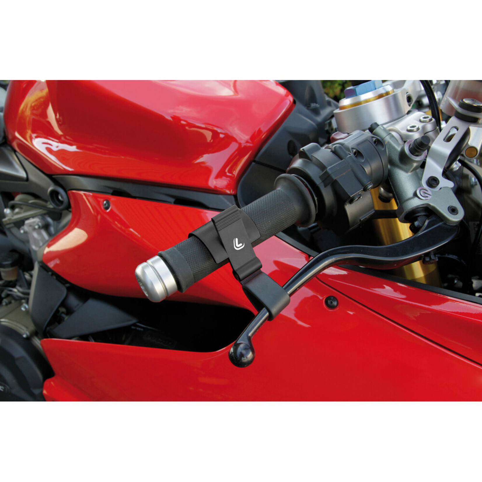 Lampa Brake-Key, vergrendeling voor de voorremhendel van een motorfiets