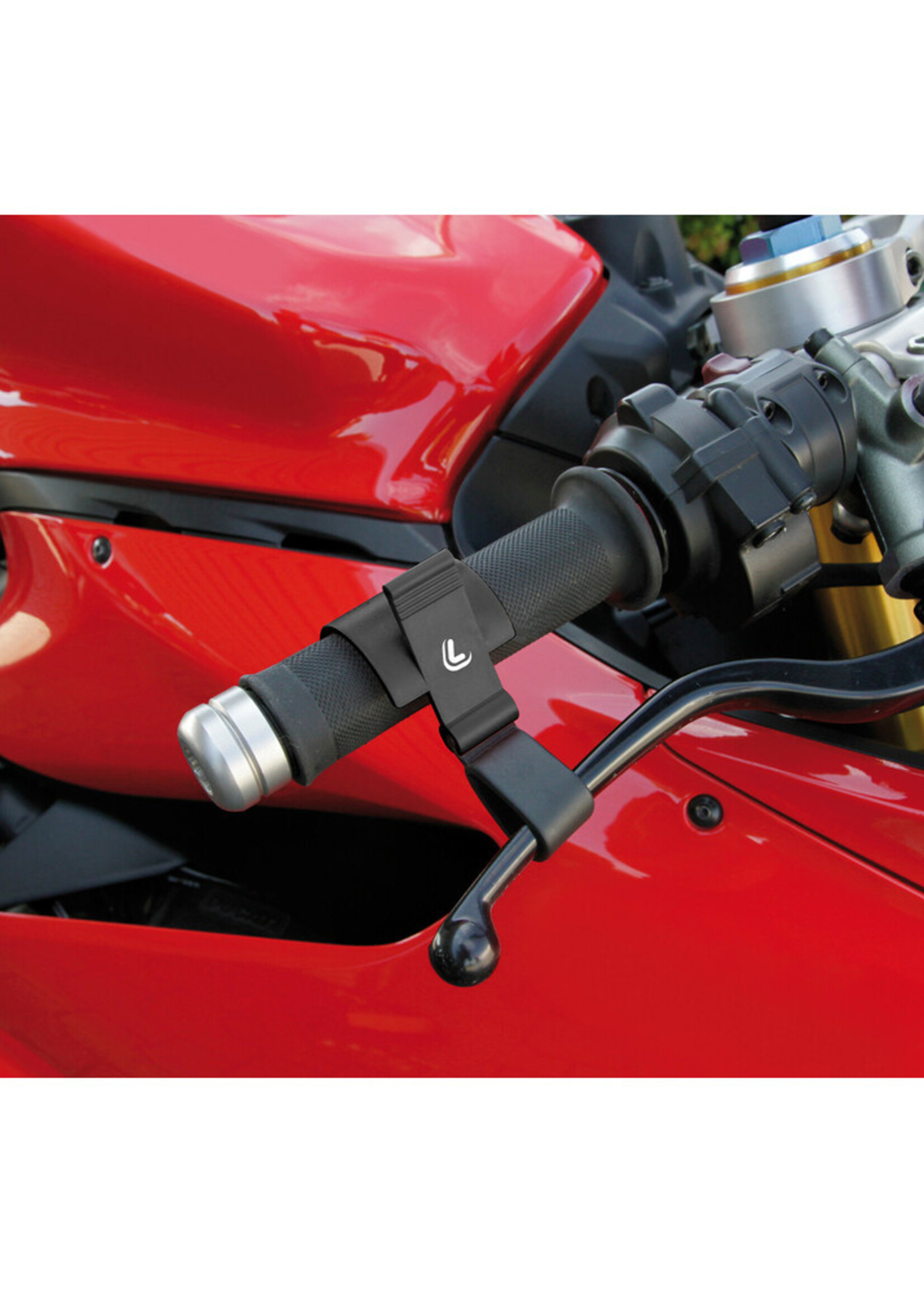 Lampa Brake-Key, vergrendeling voor de voorremhendel van een motorfiets