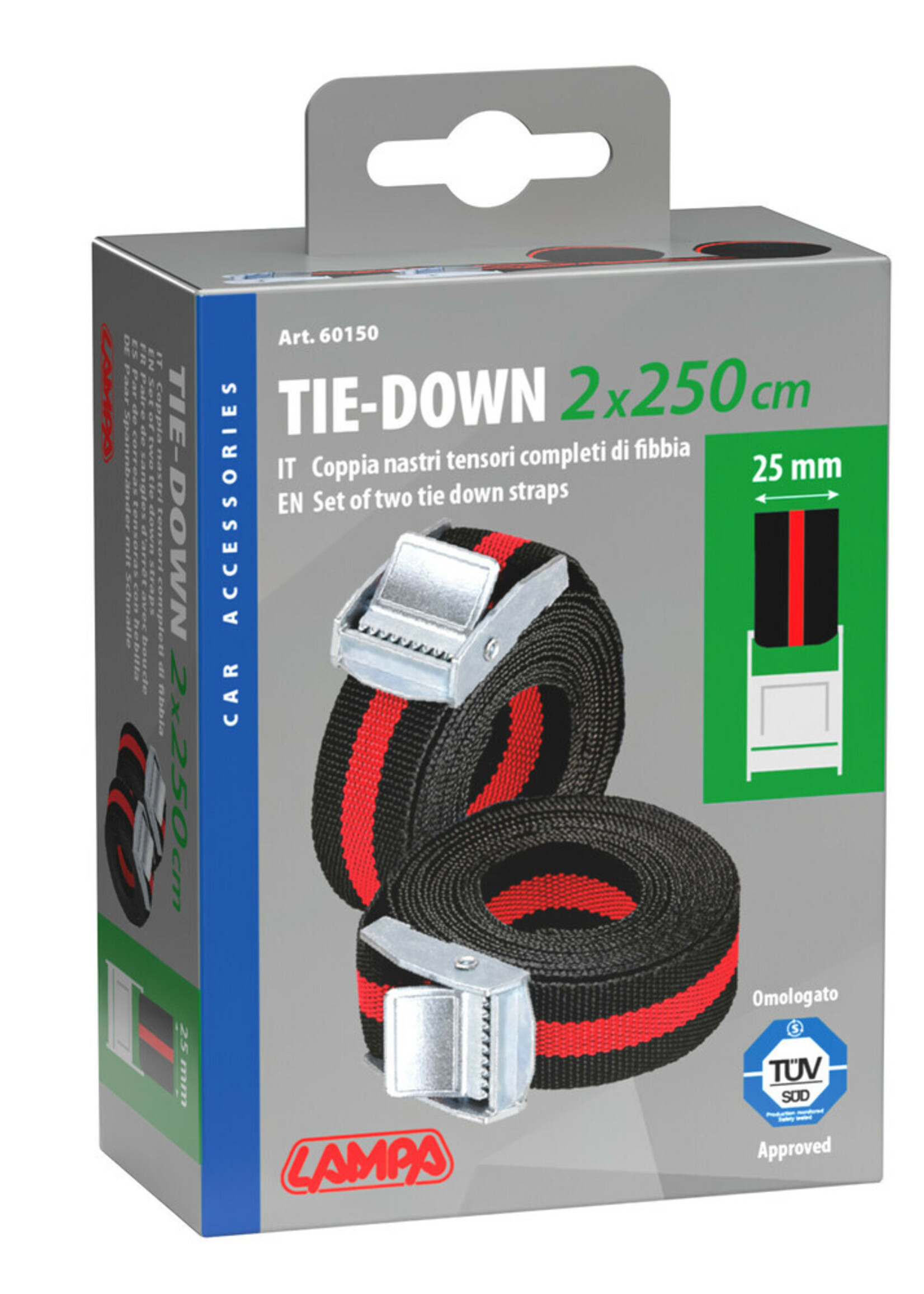 Lampa Set van 2 spanbanden – 250 cm