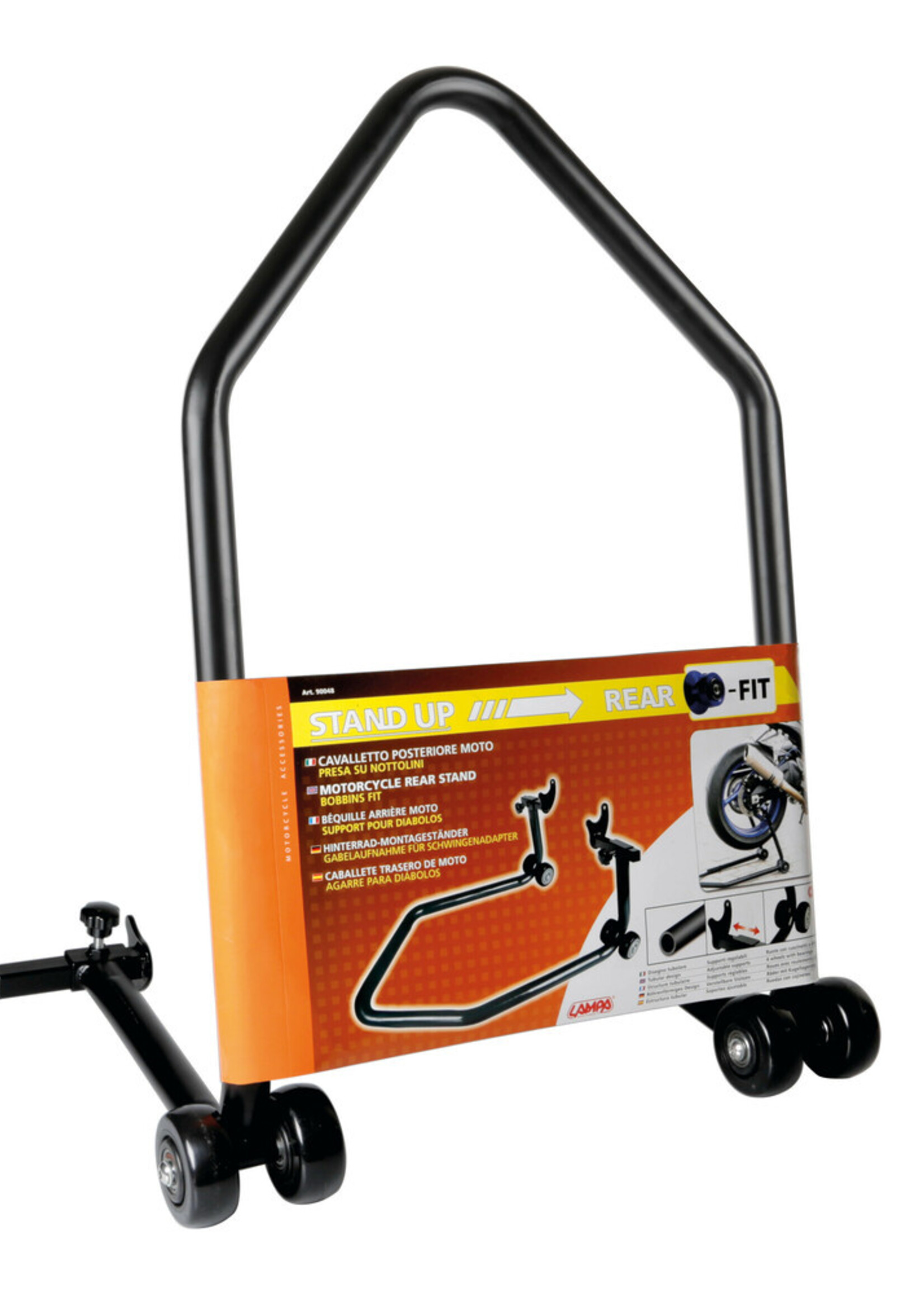 Lampa Rear motorcycle stand with fork rests