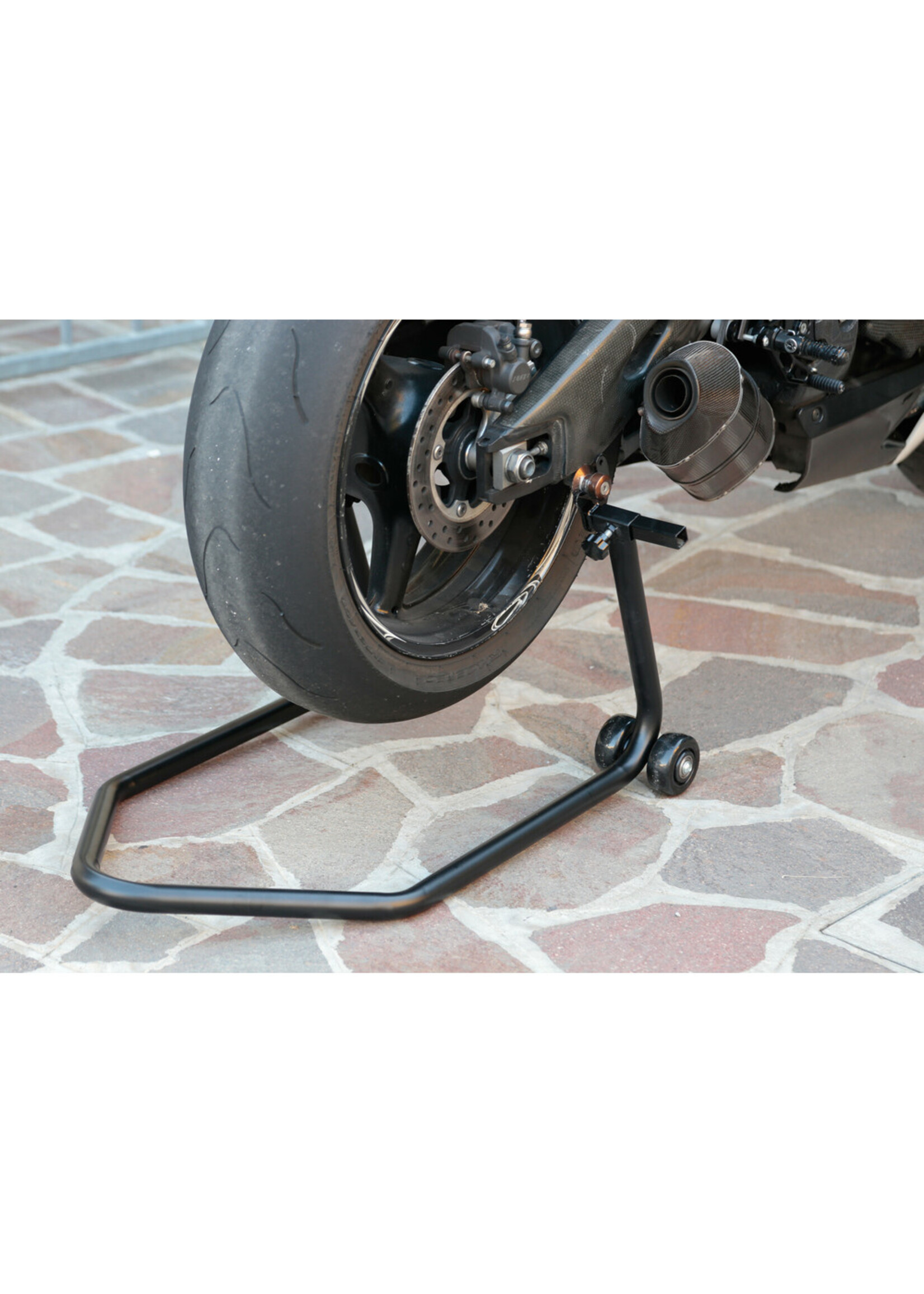 Lampa Rear motorcycle stand with fork rests