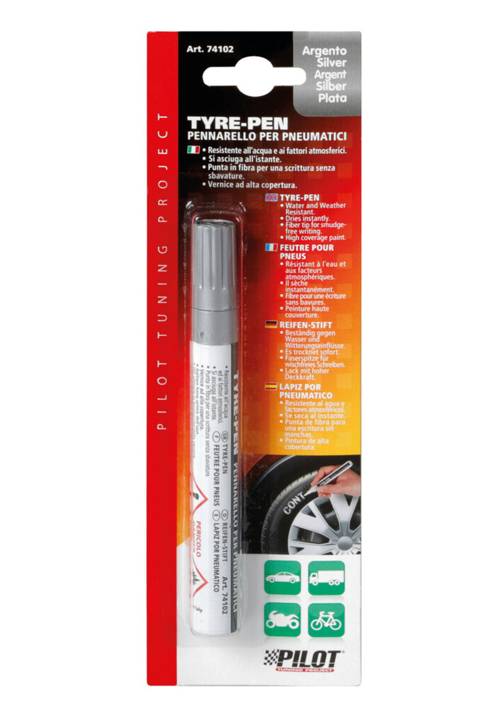 Lampa Tyre paint pen - White
