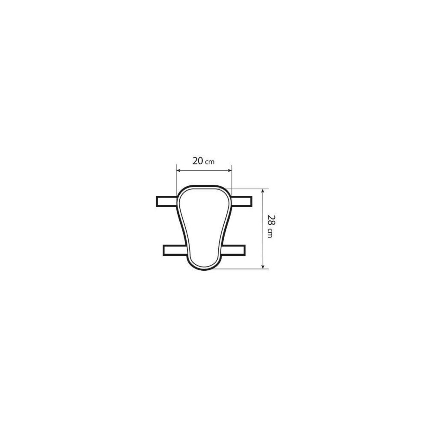 Lampa Gelpad Air, ademend gelkussen voor motor en scooter