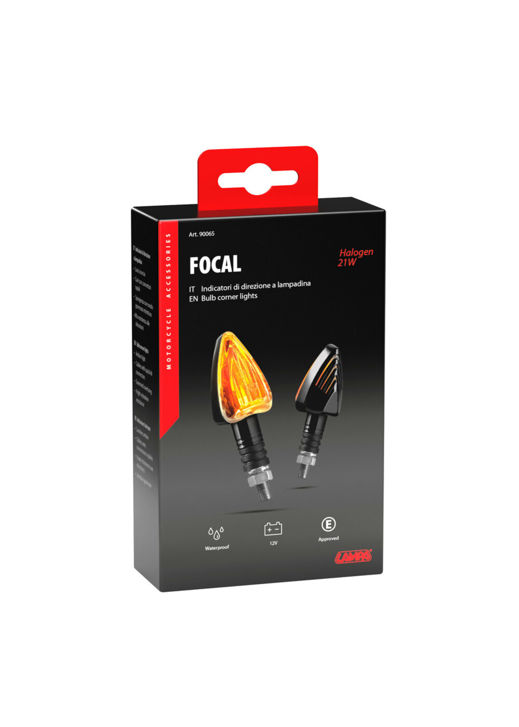 Lampa Focal hoeklampen - 21w - Chrome