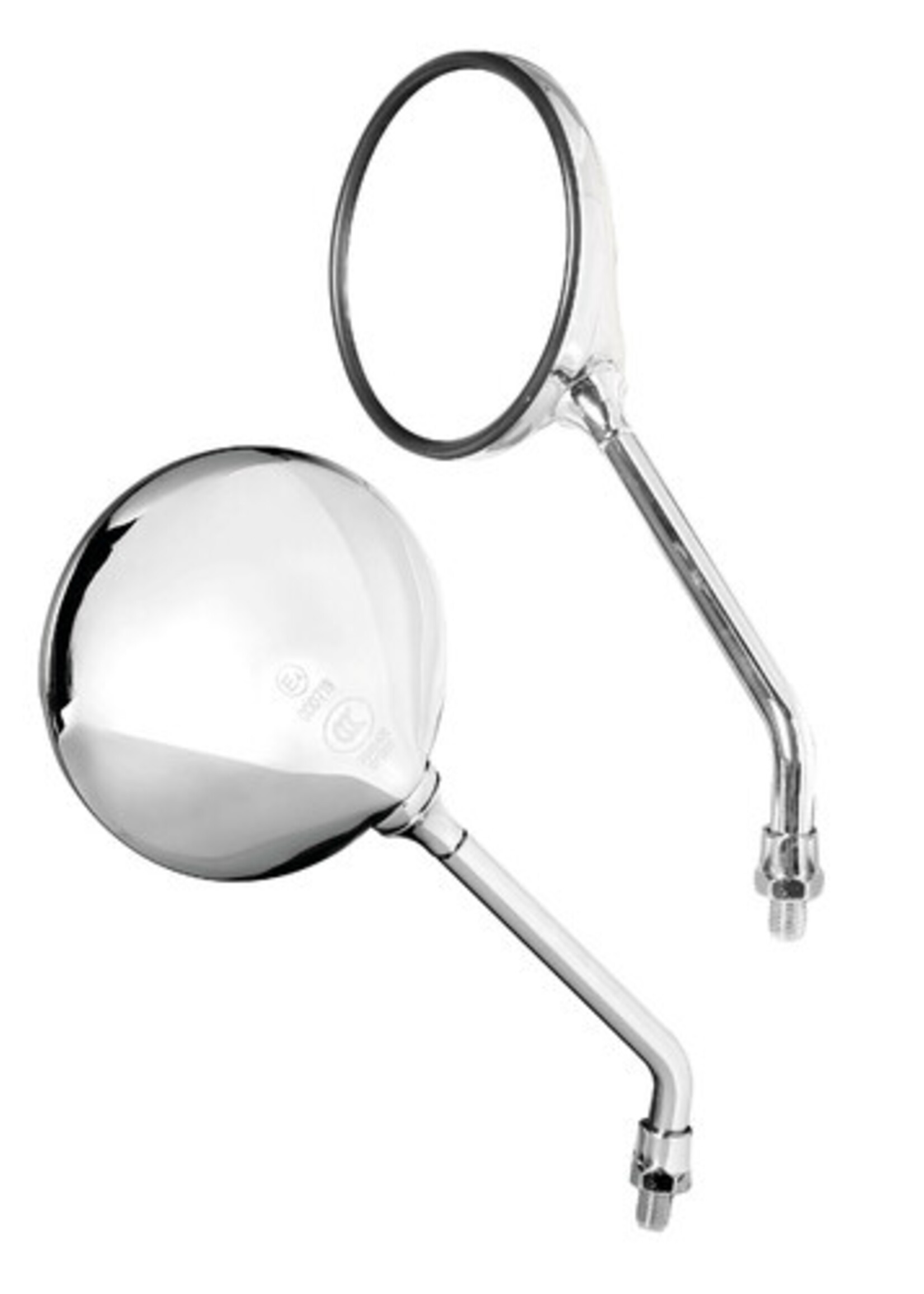 Lampa Opaal Chroom, paar achteruitkijkspiegels