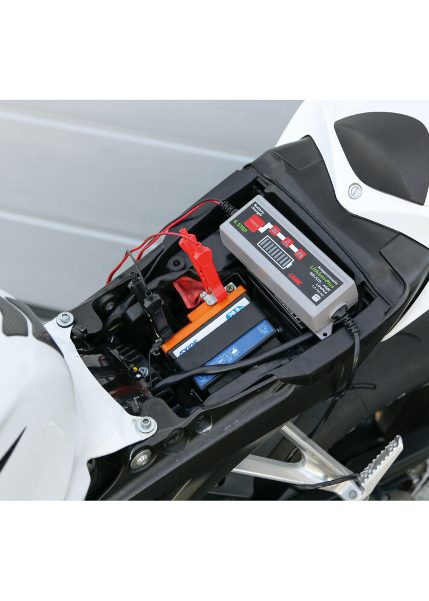 Lampa Amperomatic Lithium-Plus, intelligente acculader, 12V – 3,8A