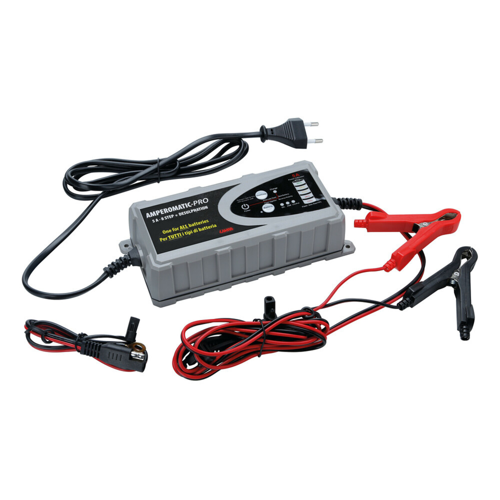 Lampa Amperomatic Pro, slimme acculader, 12V – 5A