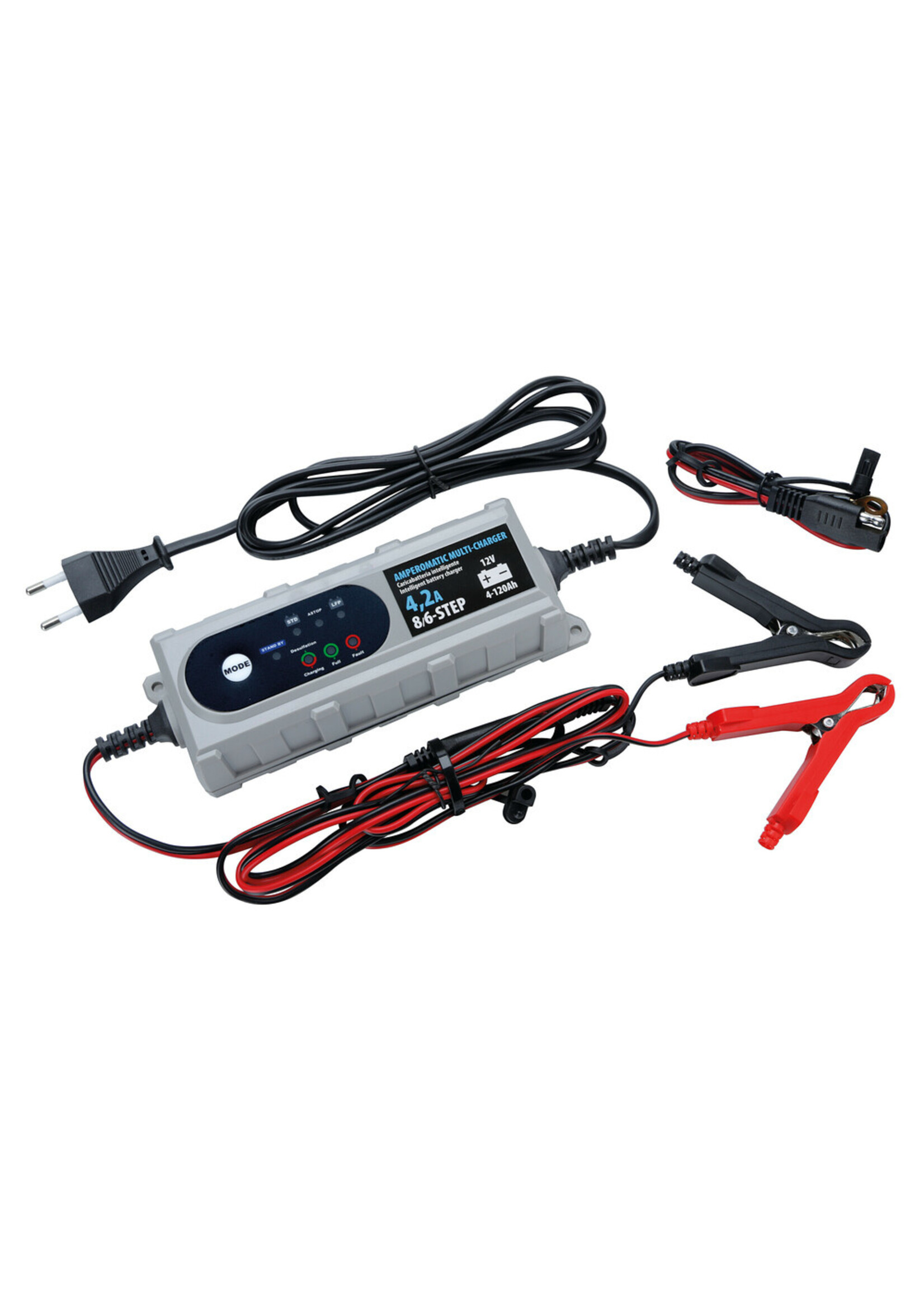 Lampa Amperomatic Multi-Charger, slimme acculader, 12V – 4,2A