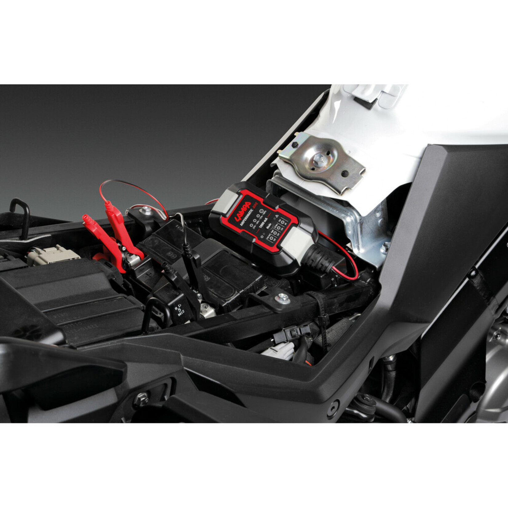 Lampa Amperomatic Bike, smart battery charger, 6/12V - 1A