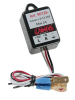 Lampa Elektronische richtingaanwijzerrelais (flasher) voor LED-knipperlichten – 6/12/24 V – 2 A | 90126