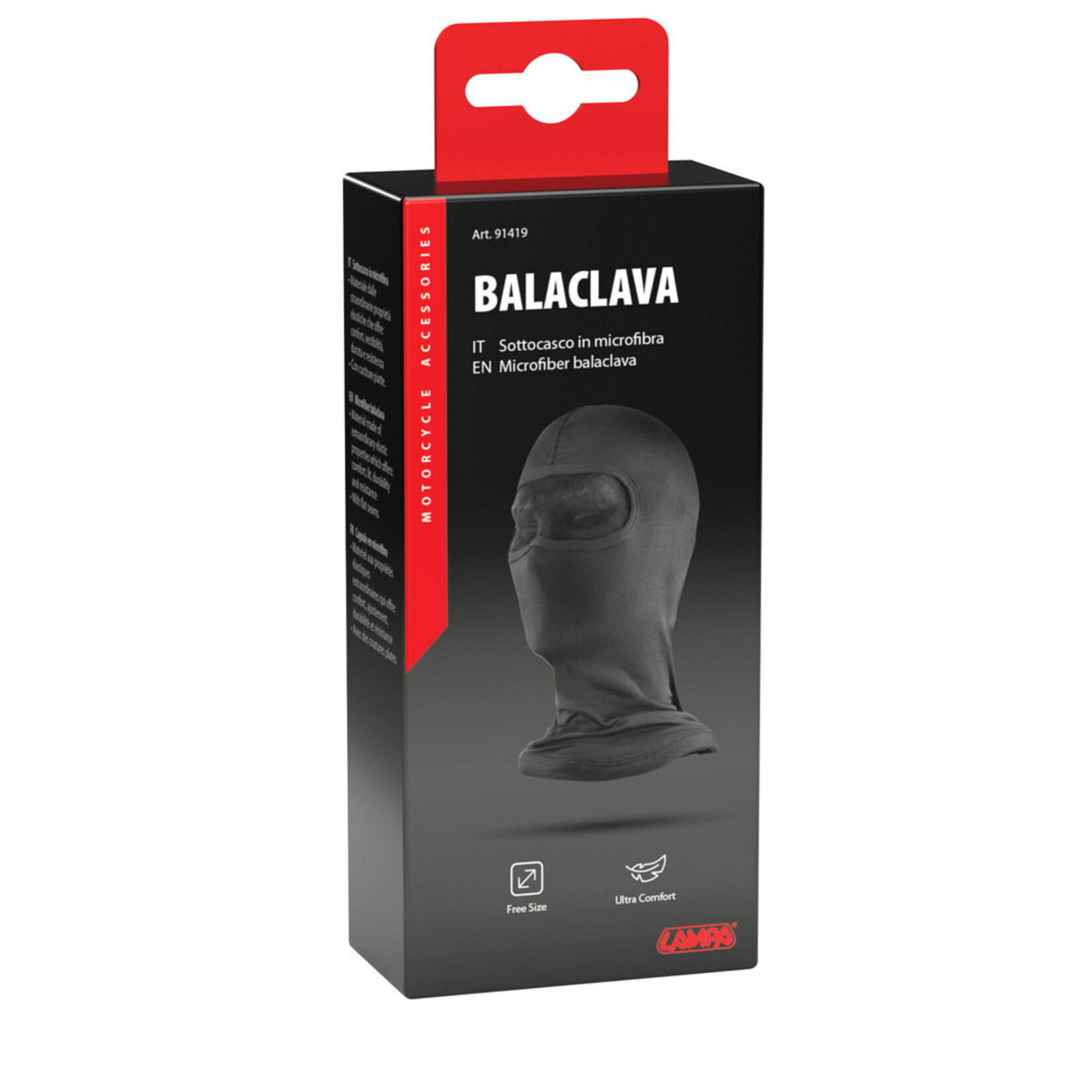 Lampa Mask comfort-Tech, microfiber balaclava