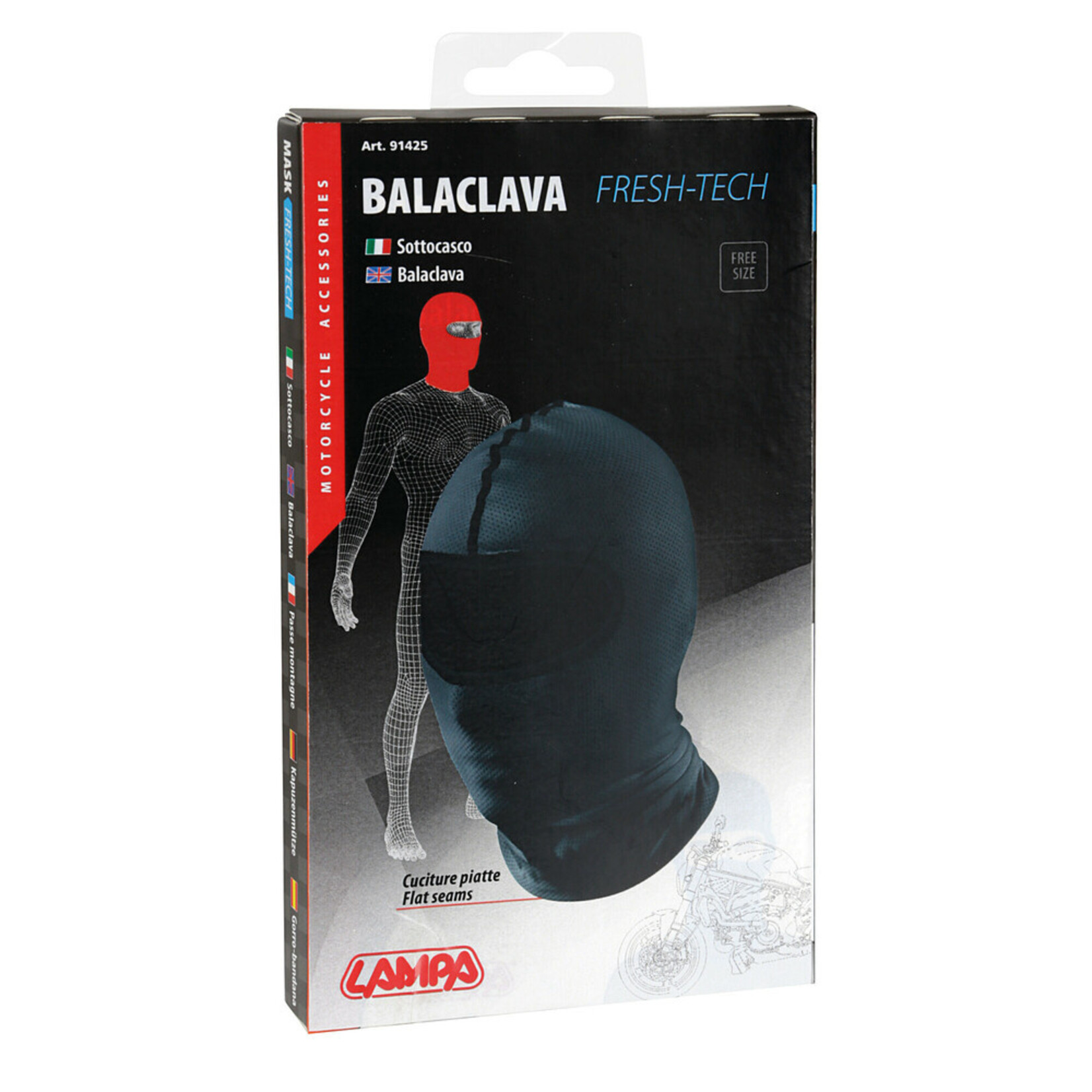 Lampa Mask Fresh-Tech, technical fabric balaclava