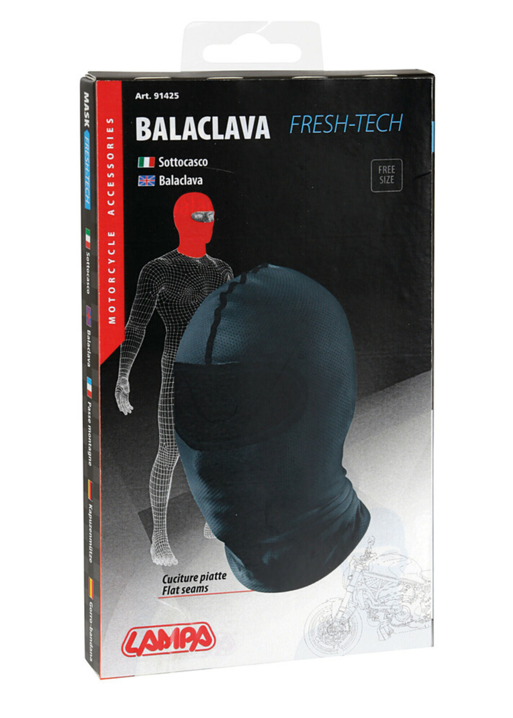 Lampa Mask Fresh-Tech, bivakmuts van technische stof