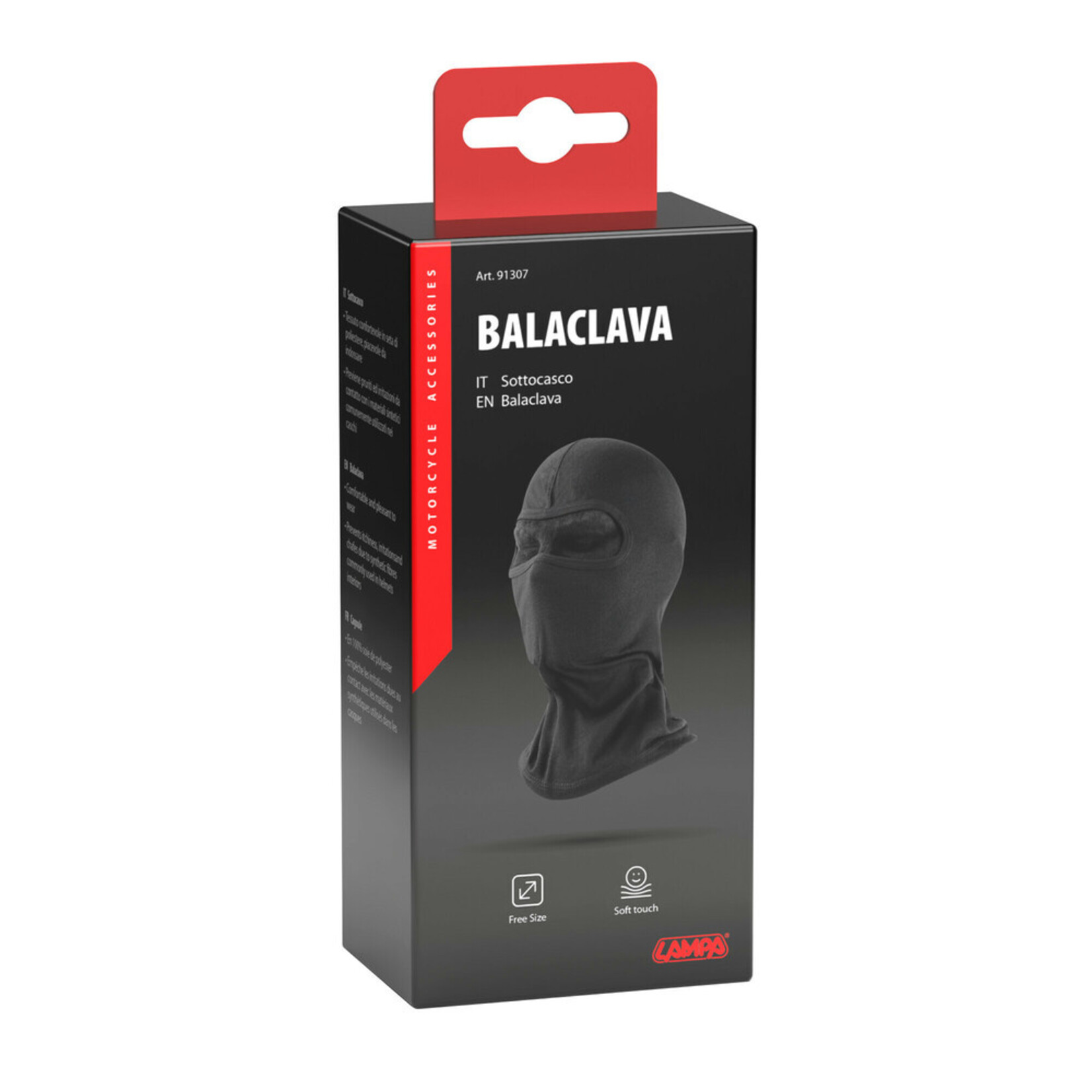Lampa Mask-Top, polyester silk balaclava