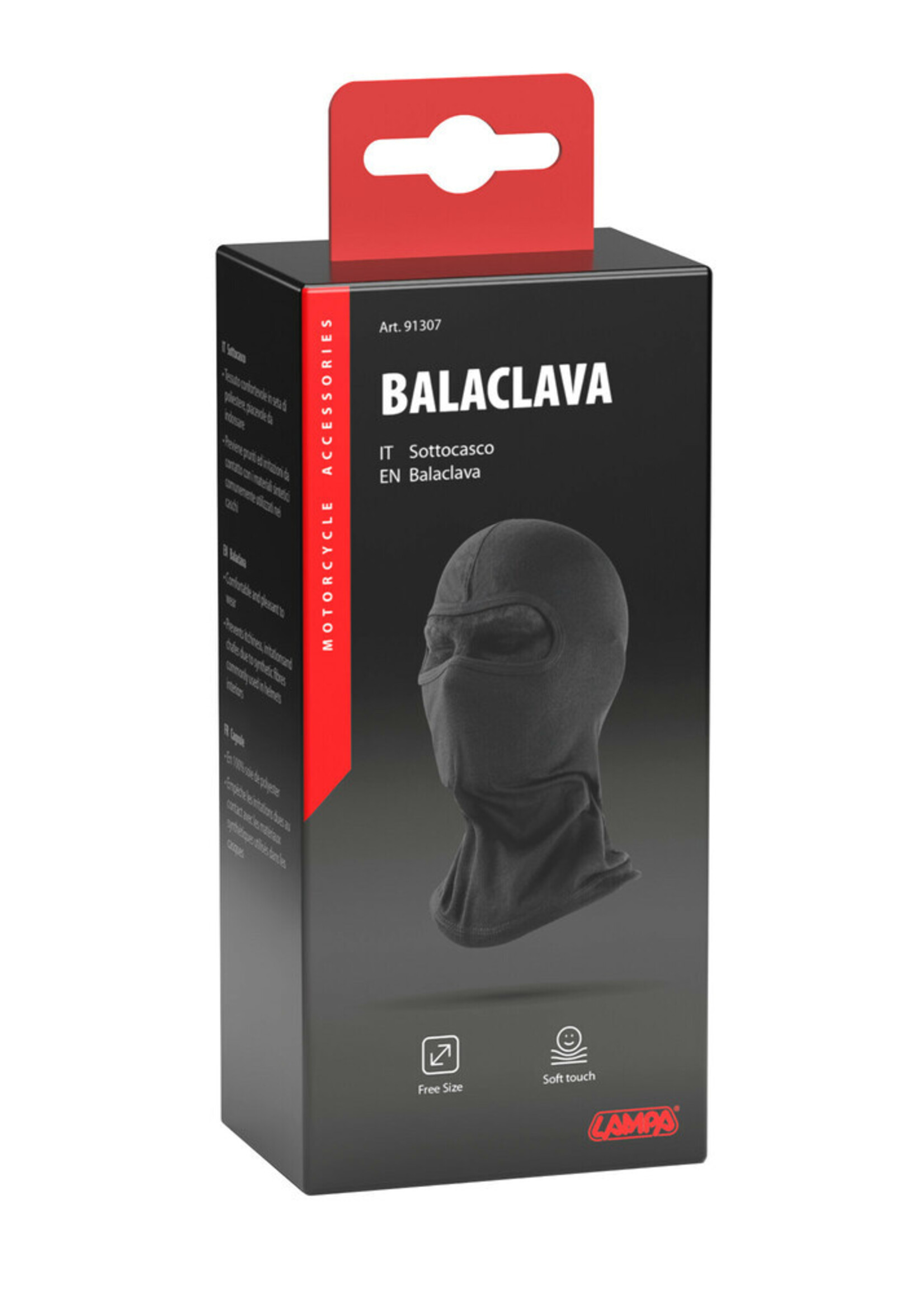 Lampa Mask-Top, polyester silk balaclava