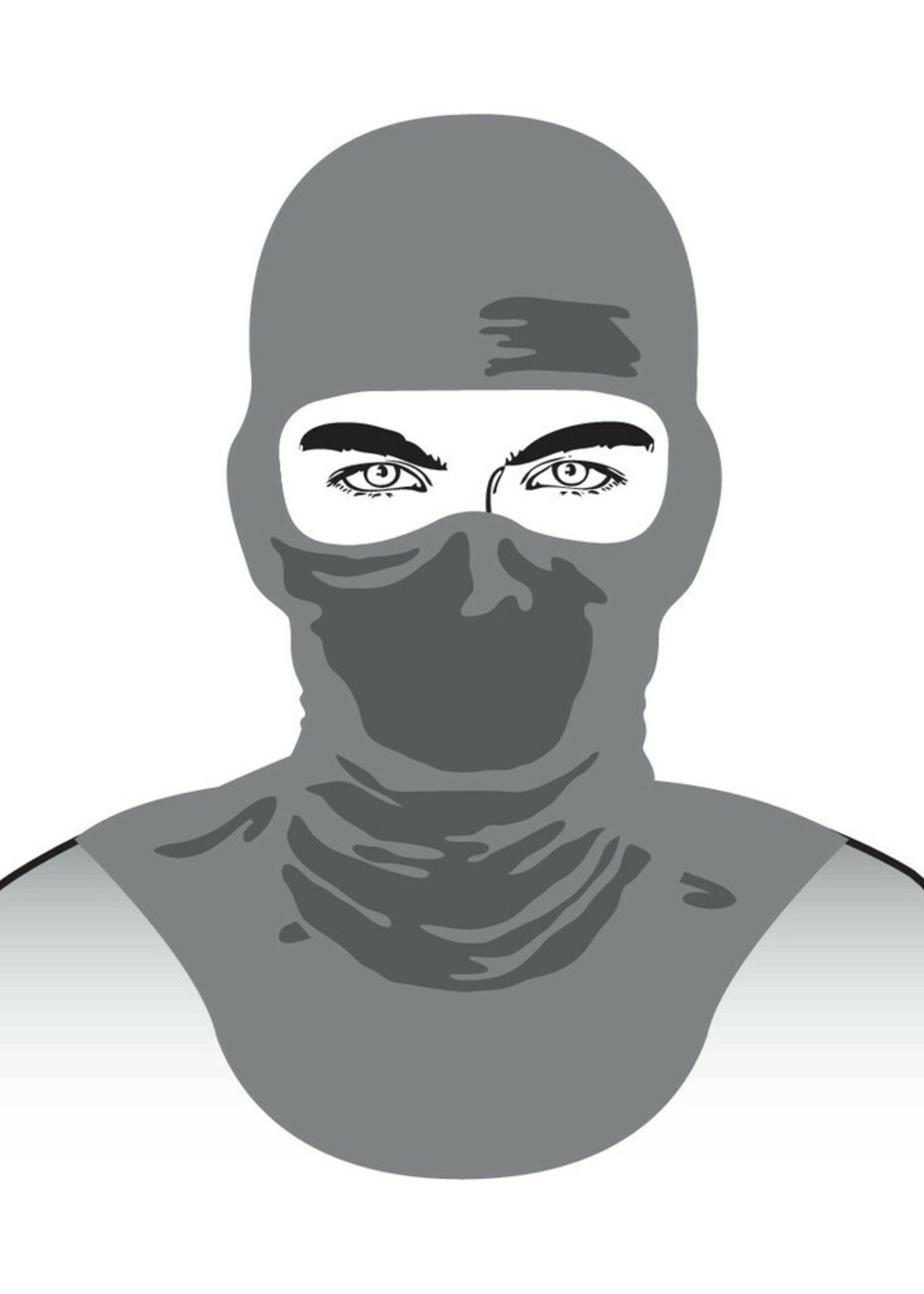 Lampa Mask-Neck, technical fabric balaclava with neck warmer