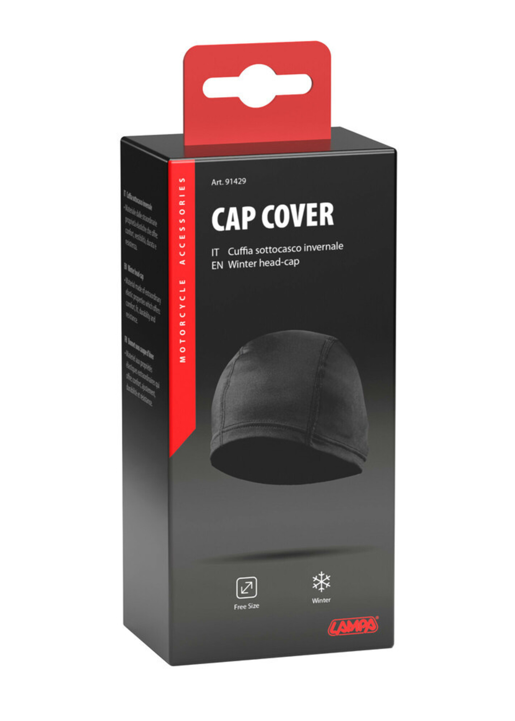 Lampa Cap Cover comfort-Tech, polyester head-cap for helmet use