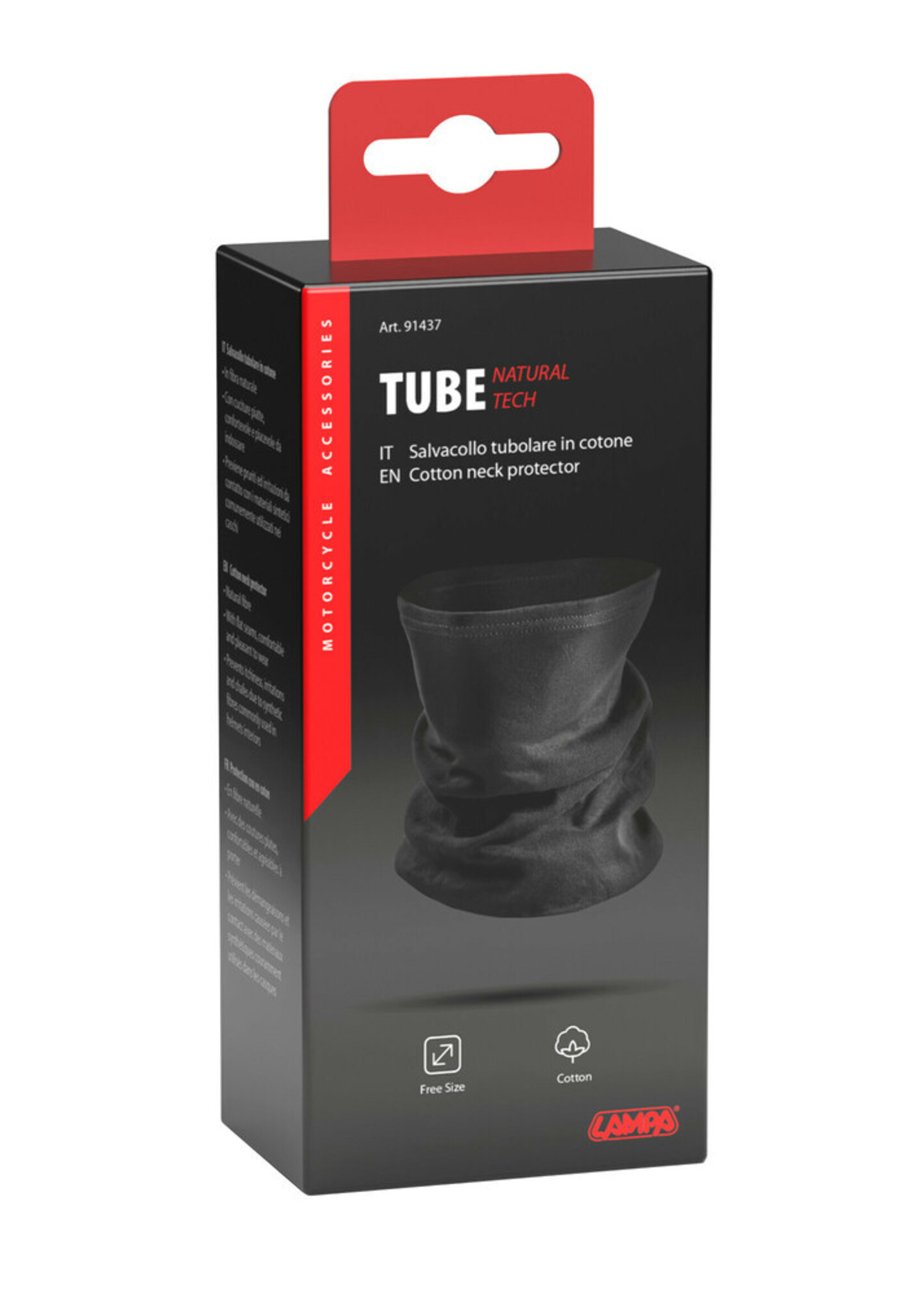 Lampa Tube, natural cotton neck protector