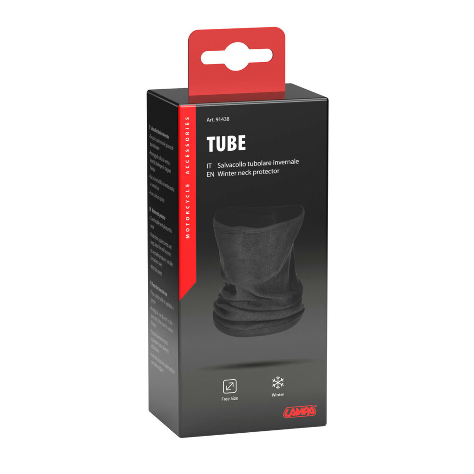 Lampa Tube, nekbeschermer van polyester